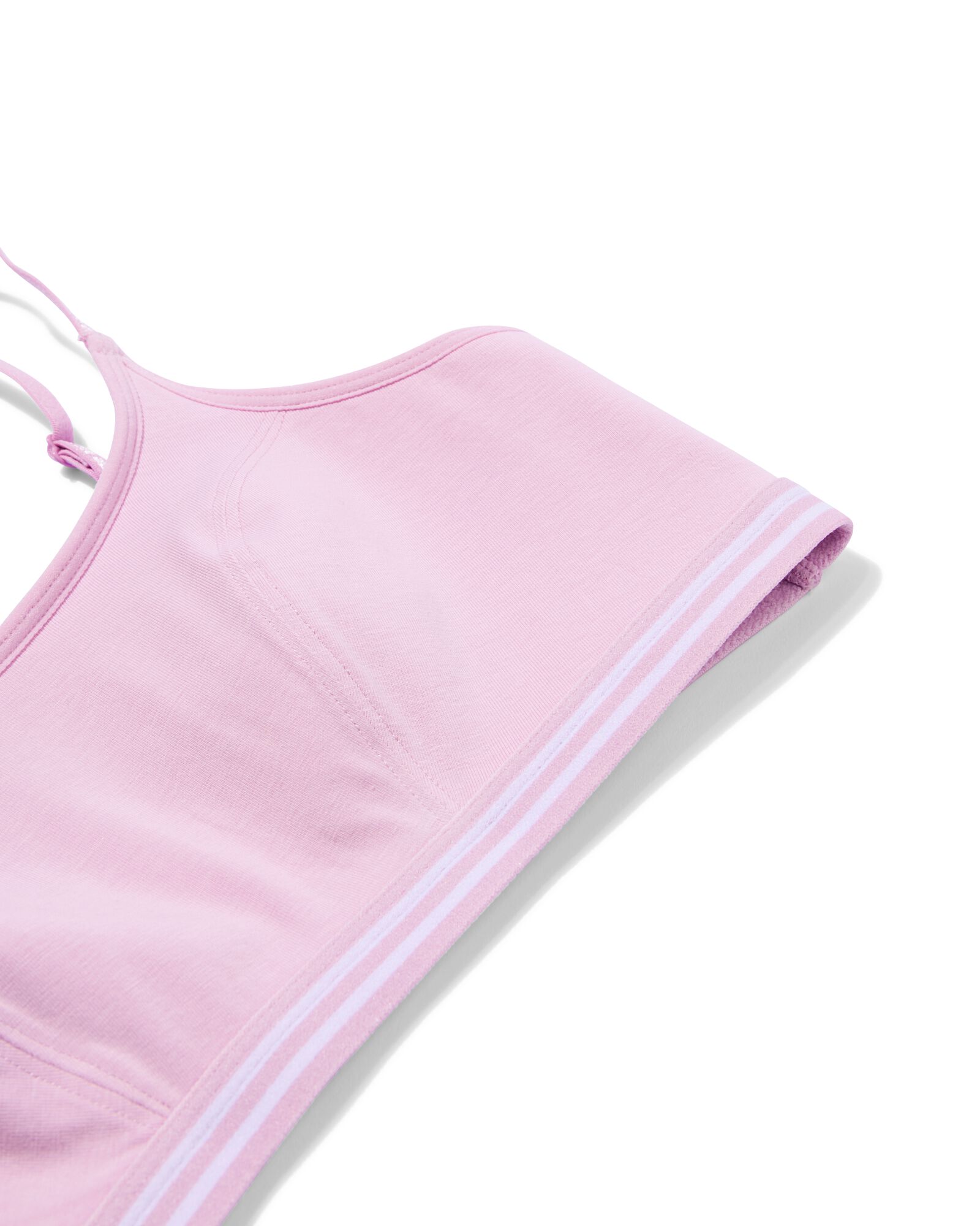voorgevormde tops zonder beugel - 2 stuks naturel naturel - 21900510NATURAL - HEMA