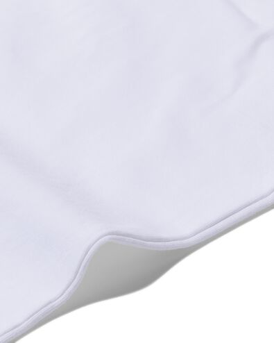d&eacute;bardeur femme coton &agrave; bretelles spaghetti blanc blanc - 19666999WHITE - HEMA