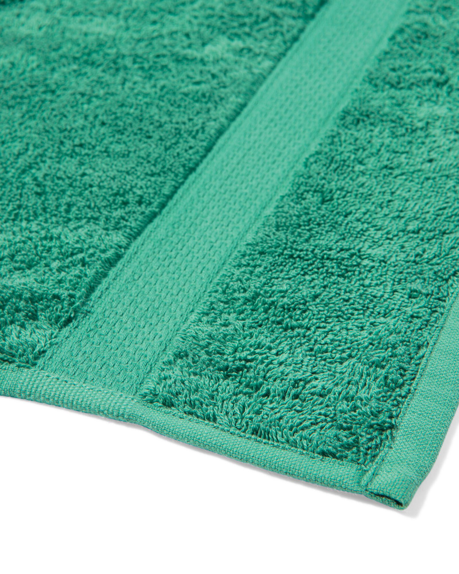 serviette 60x110 cm qualit&eacute; lourde vert moyen vert moyen serviette 60 x 110 - 5282871 - HEMA