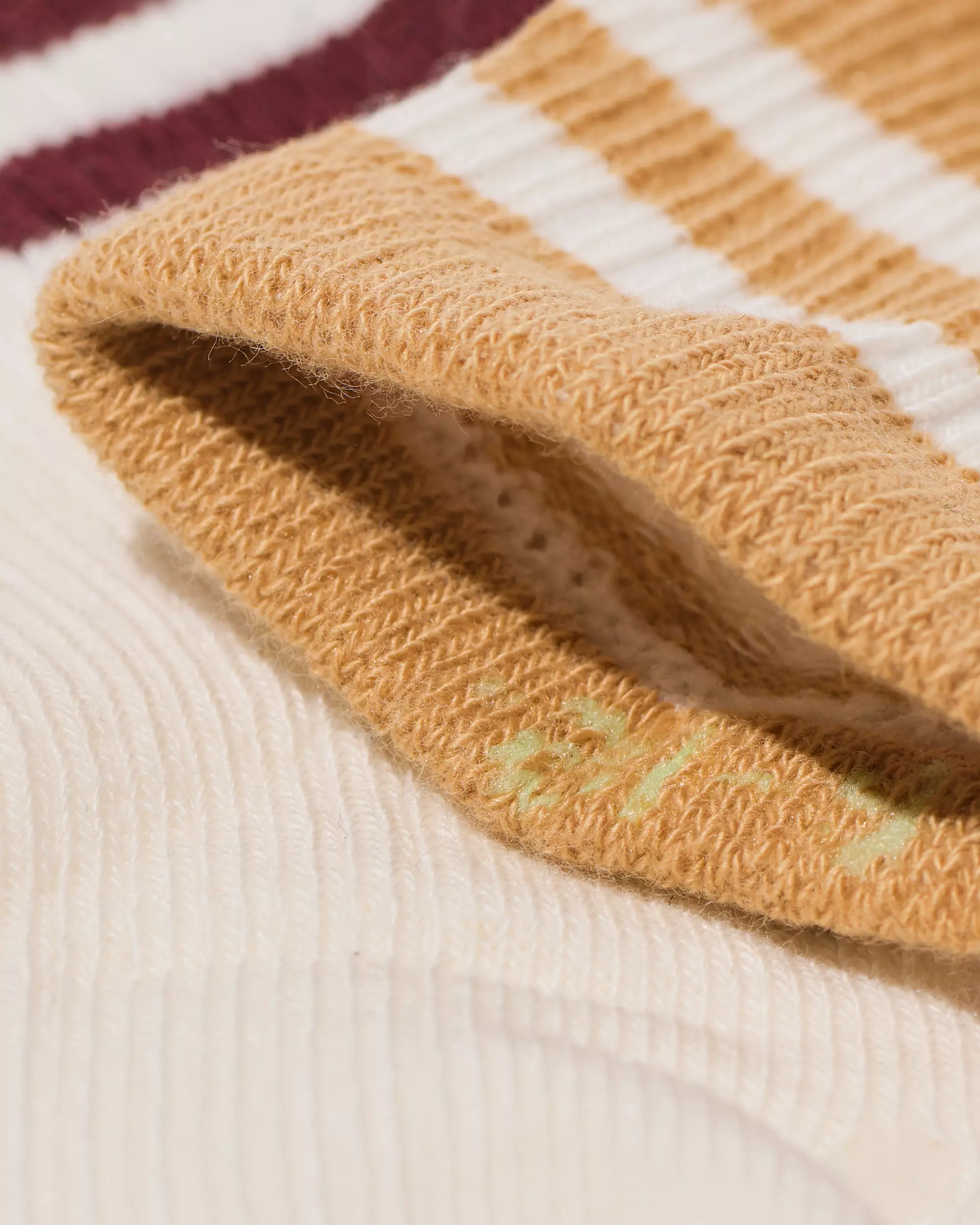 Baby-Socken, gerippt, mit Sportstreifen – 5 Paar