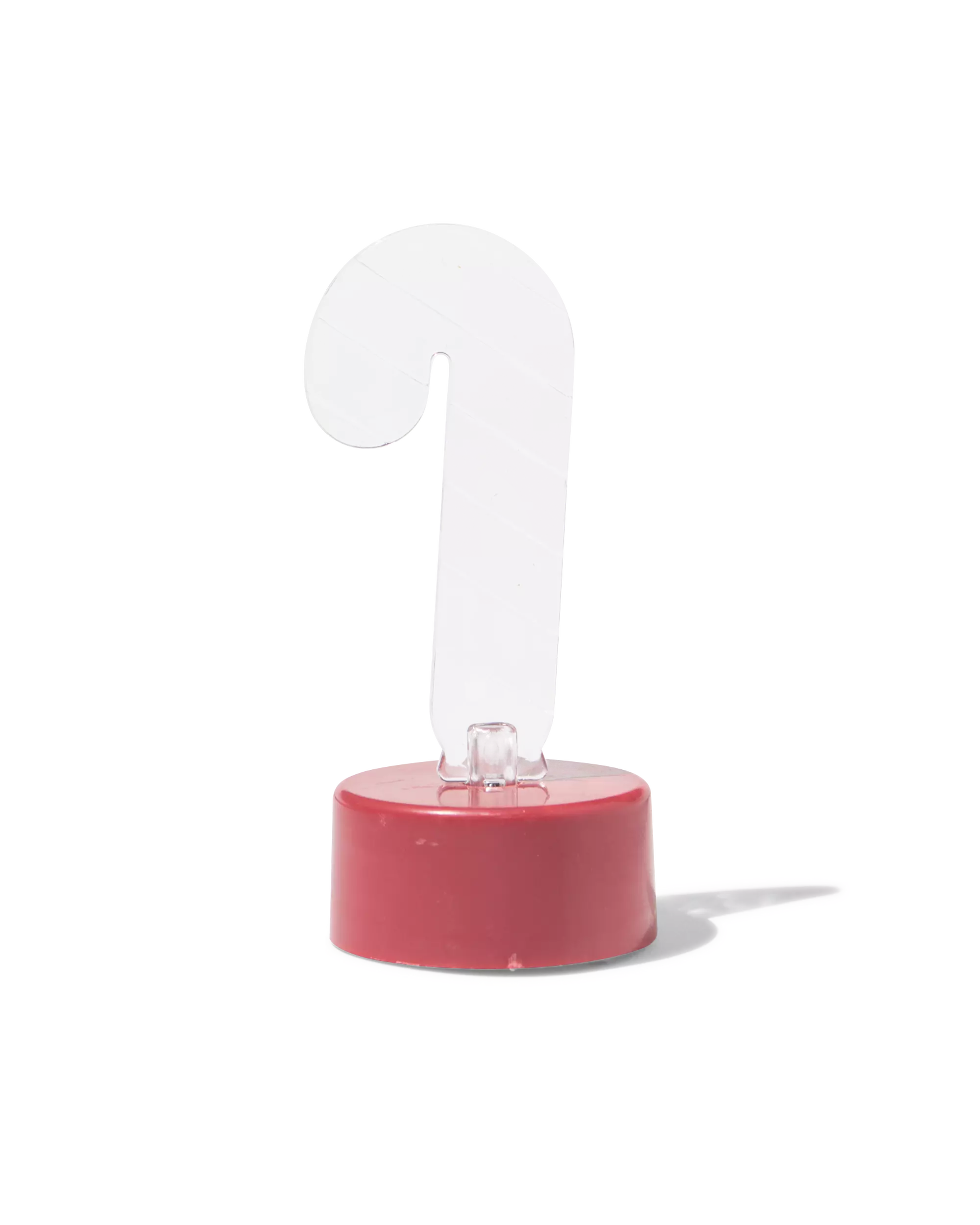 bougie chauffe-plat 3,8 x 8,2 cm canne de Noël