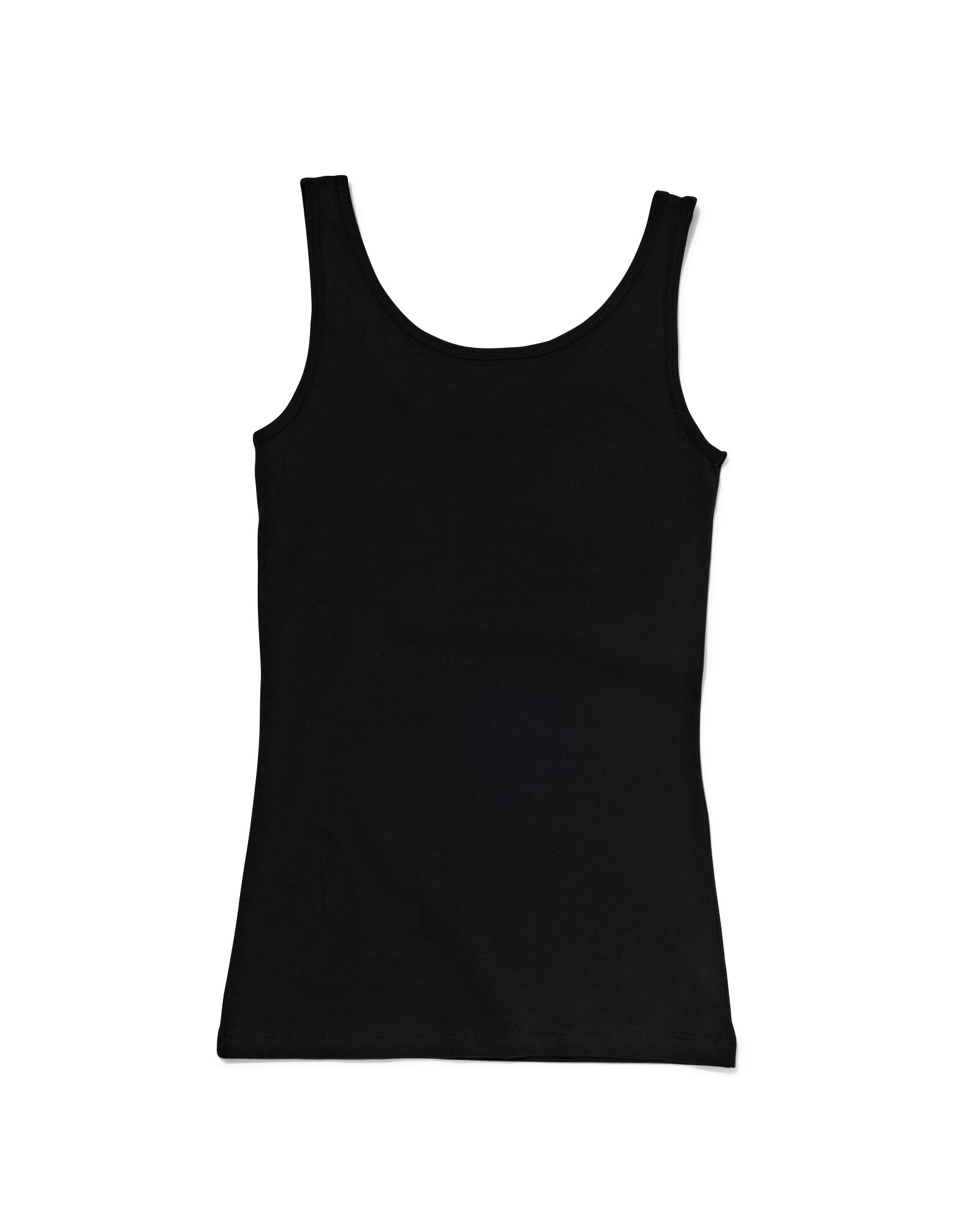 Damenhemd aus Baumwolle schwarz schwarz - 19681000BLACK - HEMA