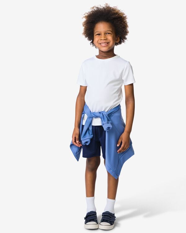 kindersportshirt wit wit - 30670088WHITE - HEMA