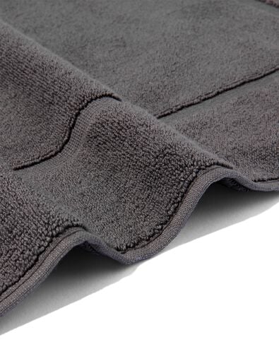 tapis de bain 50x85 haute qualit&eacute; gris fonc&eacute; - 5250008 - HEMA