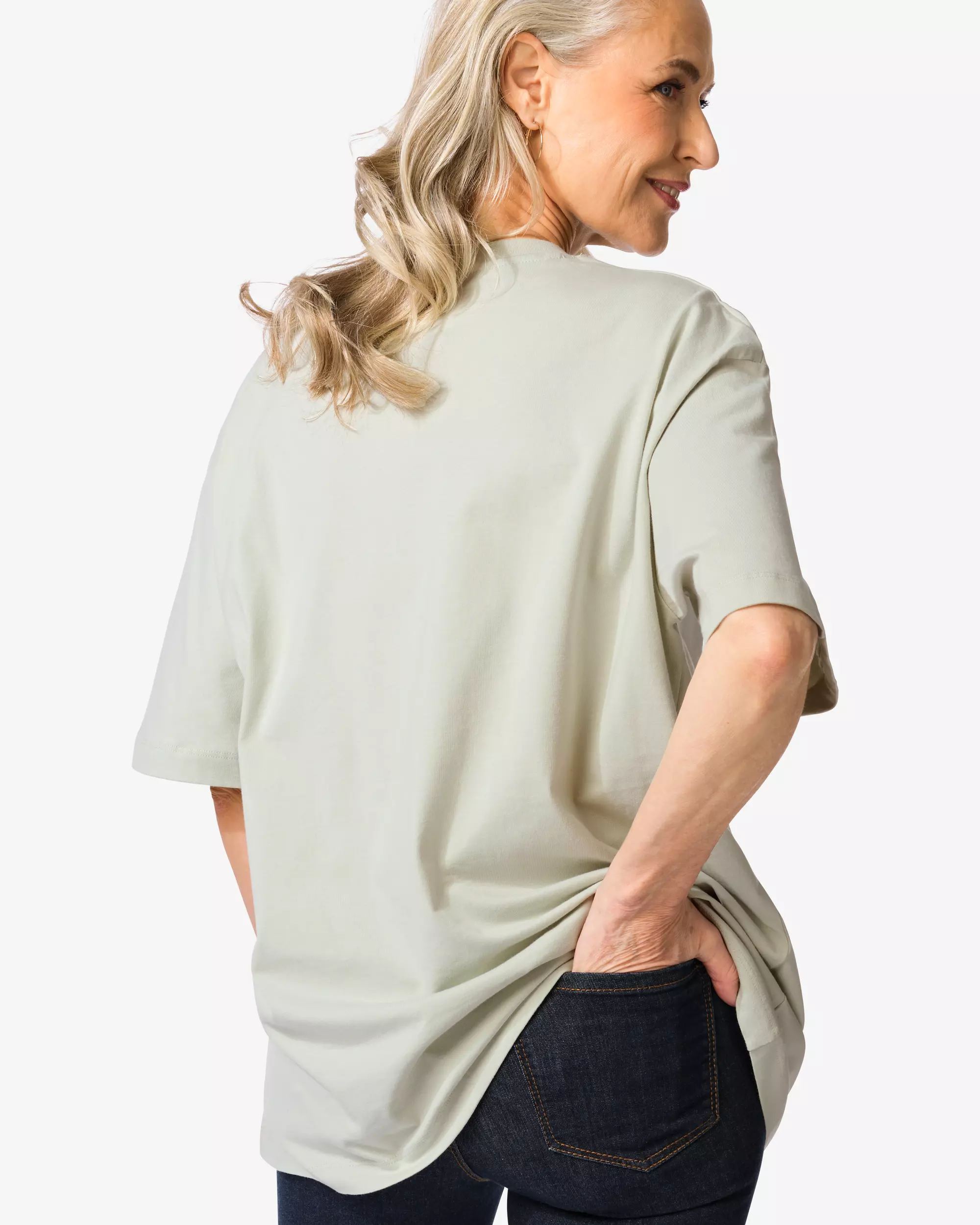 dames T-shirt oversized fit