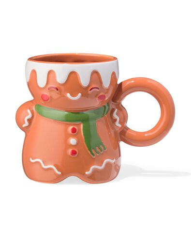 tasse ⌀9x11,5 cm en forme d'homme en pain d'&eacute;pices - 41501929 - HEMA