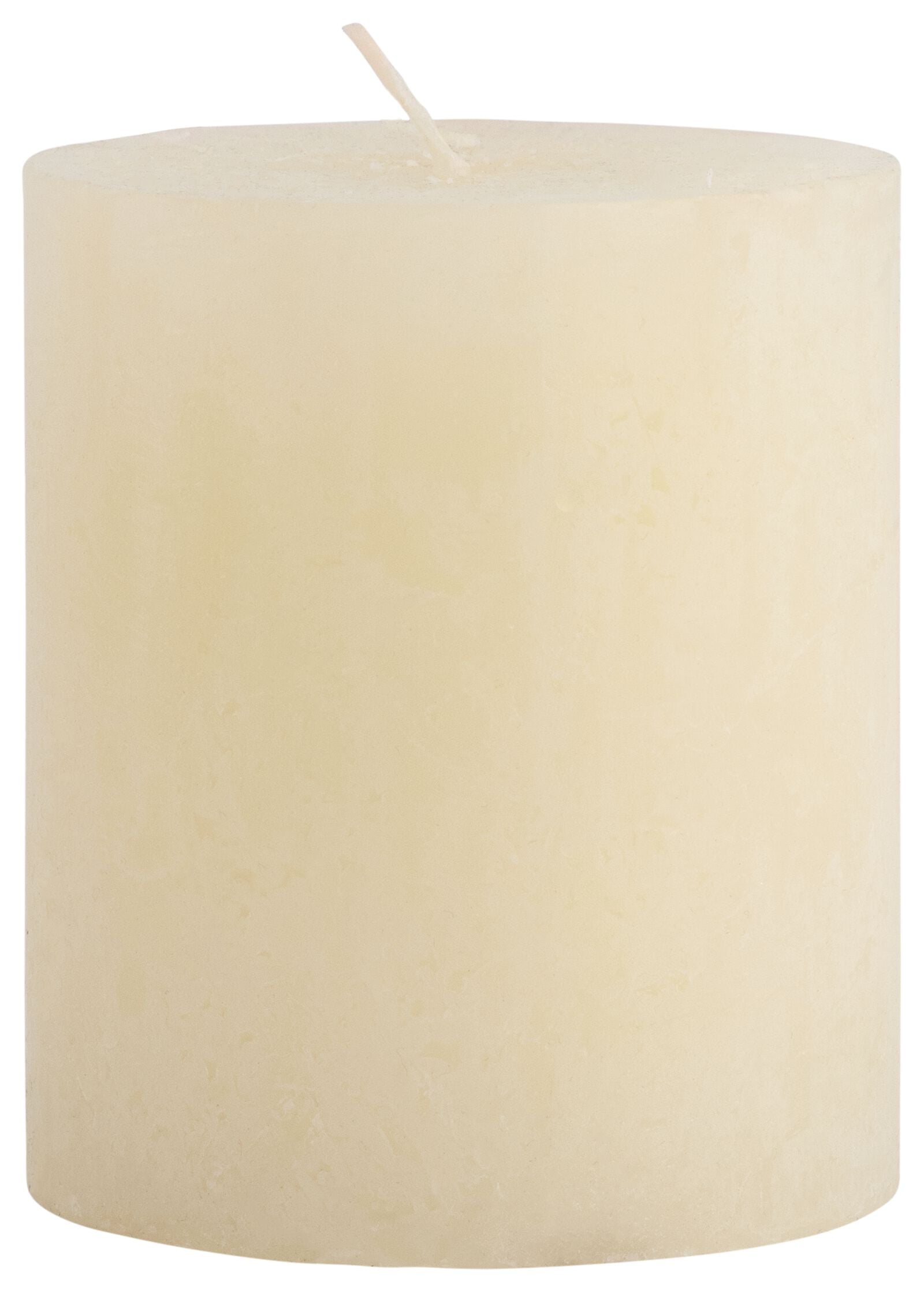 bougie rustique &Oslash;7x8 cm ivoire ivoire 7 x 8 - 13503154 - HEMA