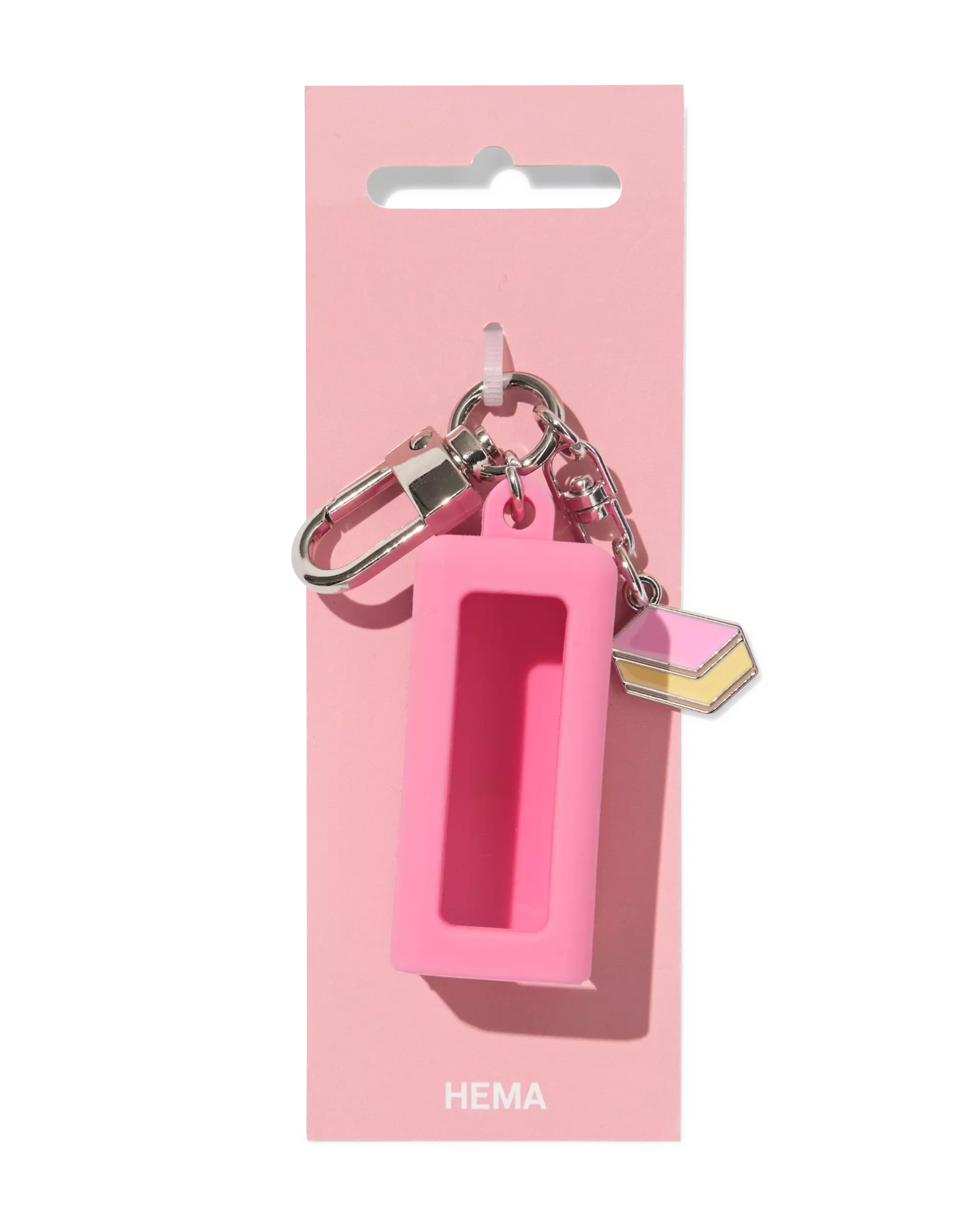 sleutelhanger lipstickhouder siliconen met tompouce
