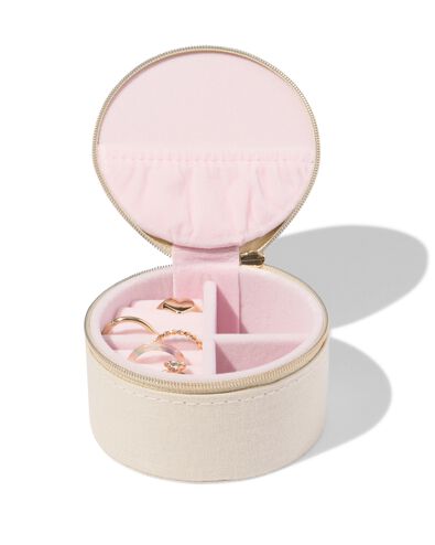 bo&icirc;te &agrave; bijoux 9x9,3x5cm broderie - 61100451 - HEMA