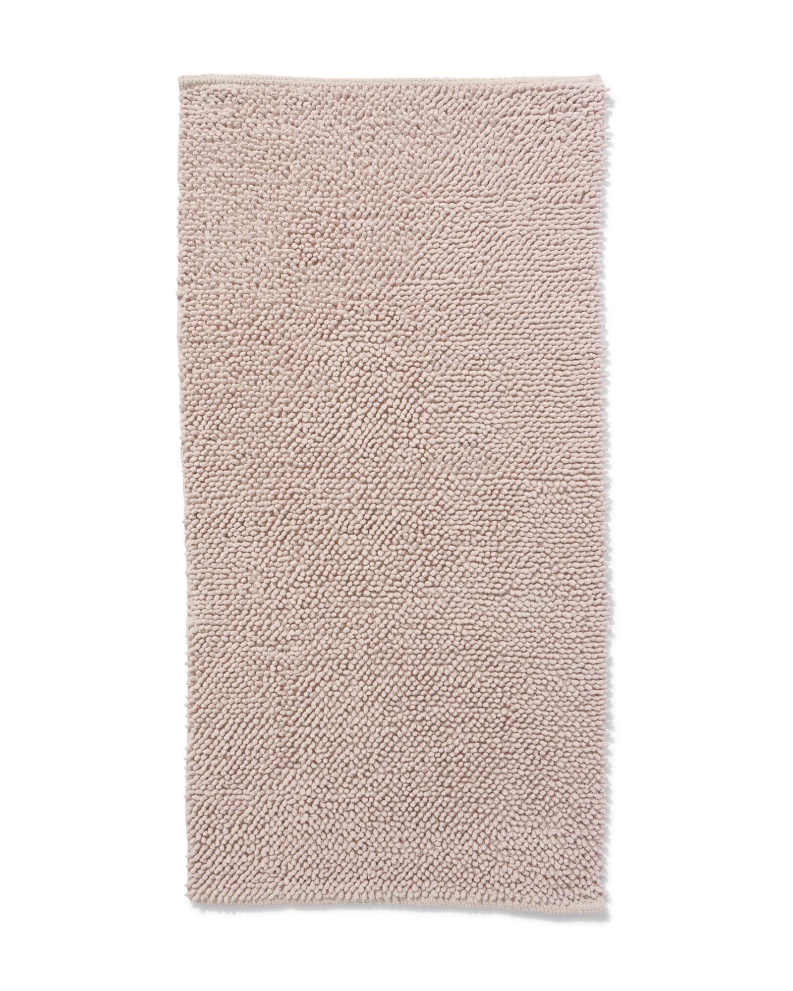 Badematte 60 x 120 cm, Chenille, beige - 5210200 - HEMA