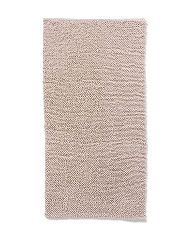 Badematte 60 x 120 cm, Chenille, beige - 5210200 - HEMA