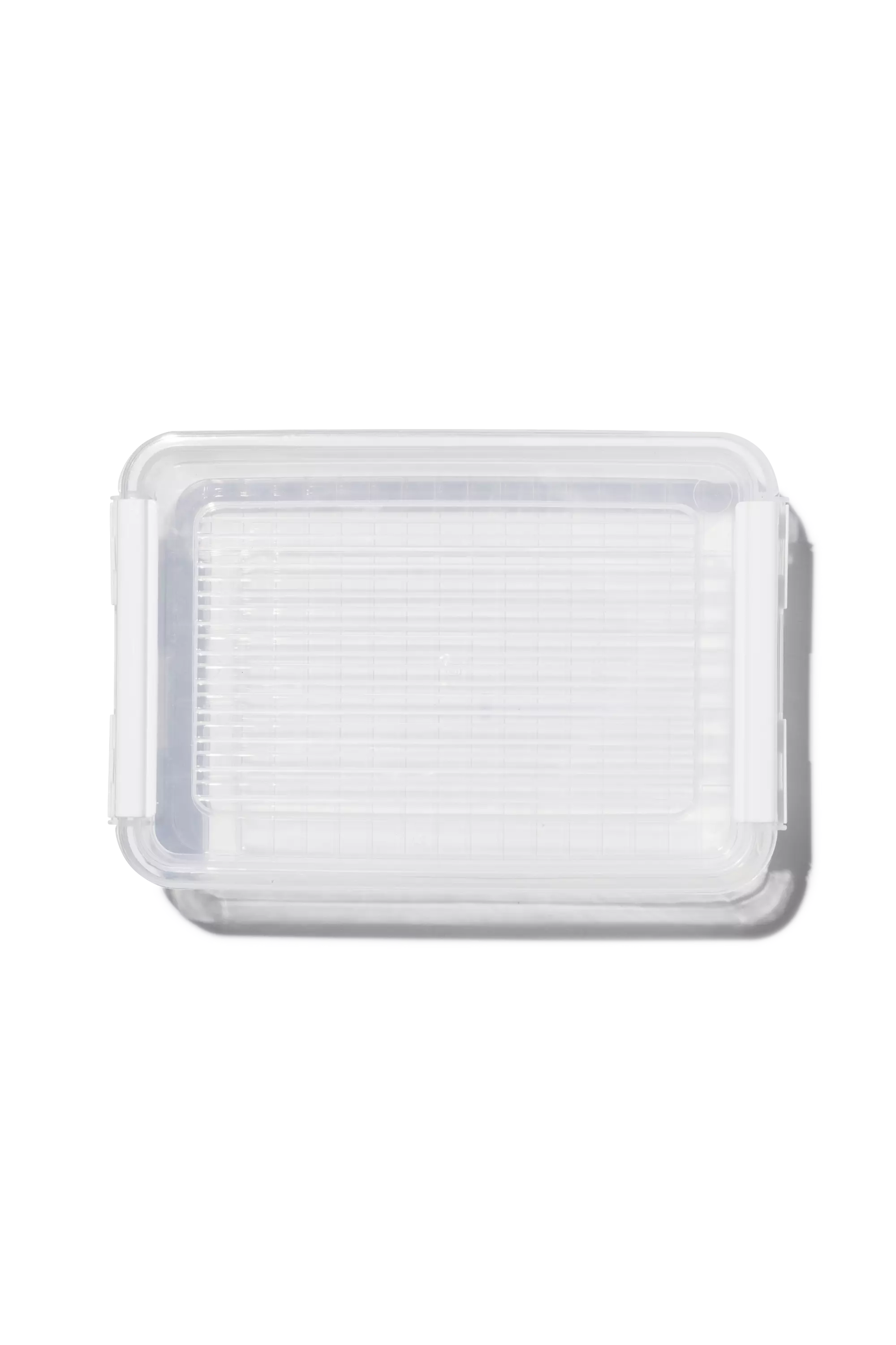 boîte de rangement avec couvercle 1.8L Dublin transparent 25x17x7