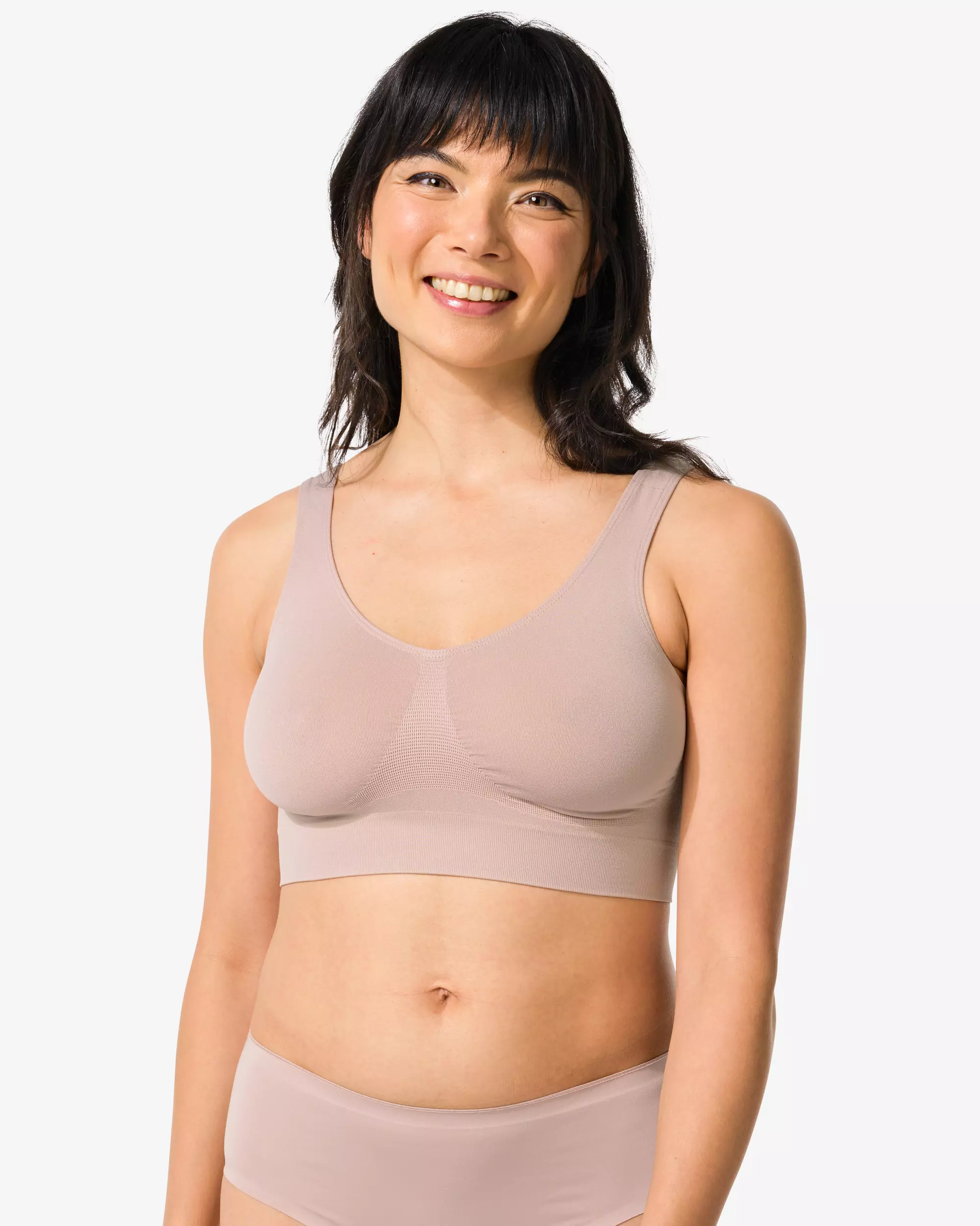 brassière sans coutures femme non préformée