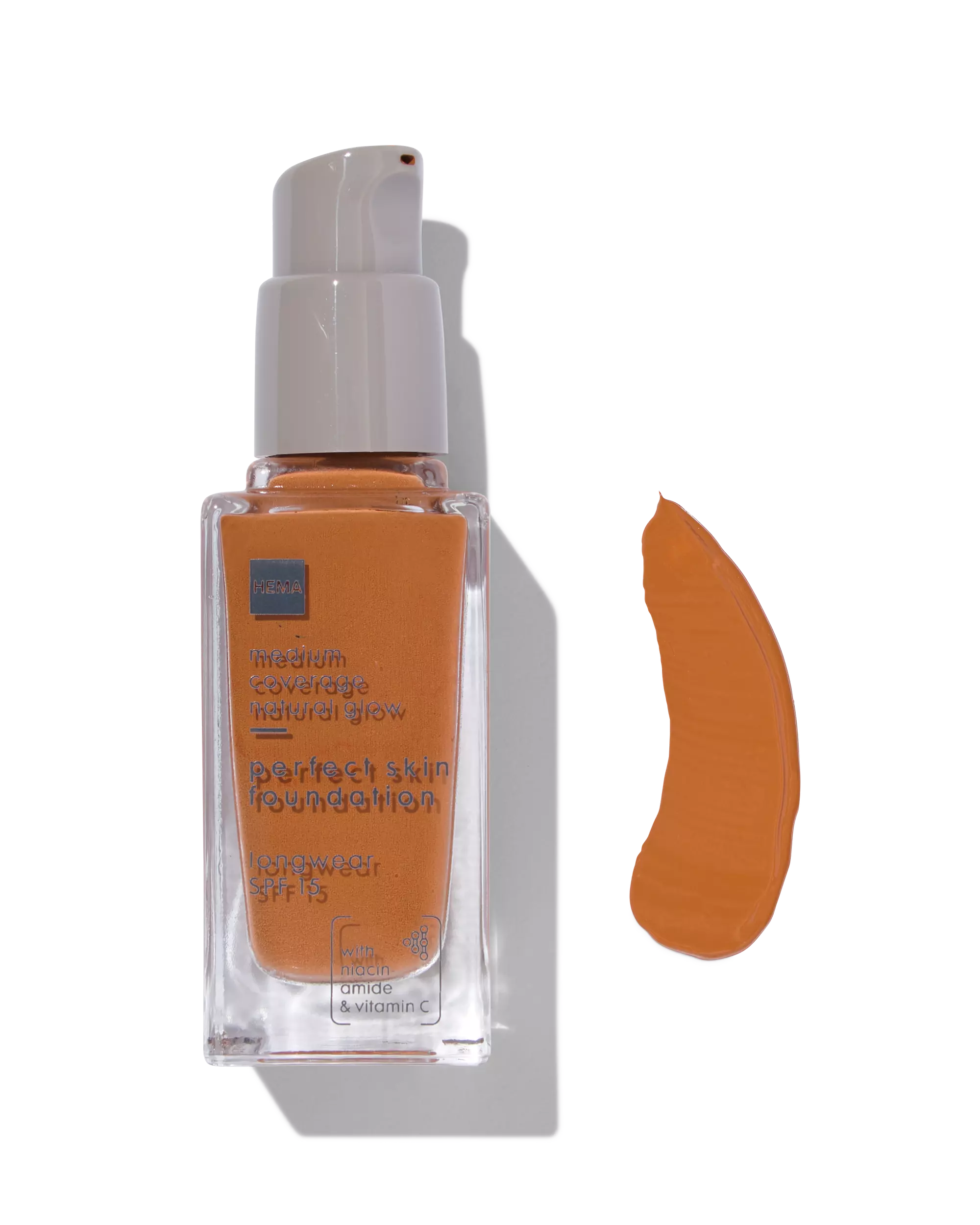 perfect skin foundation SPF15 12 warm caramel