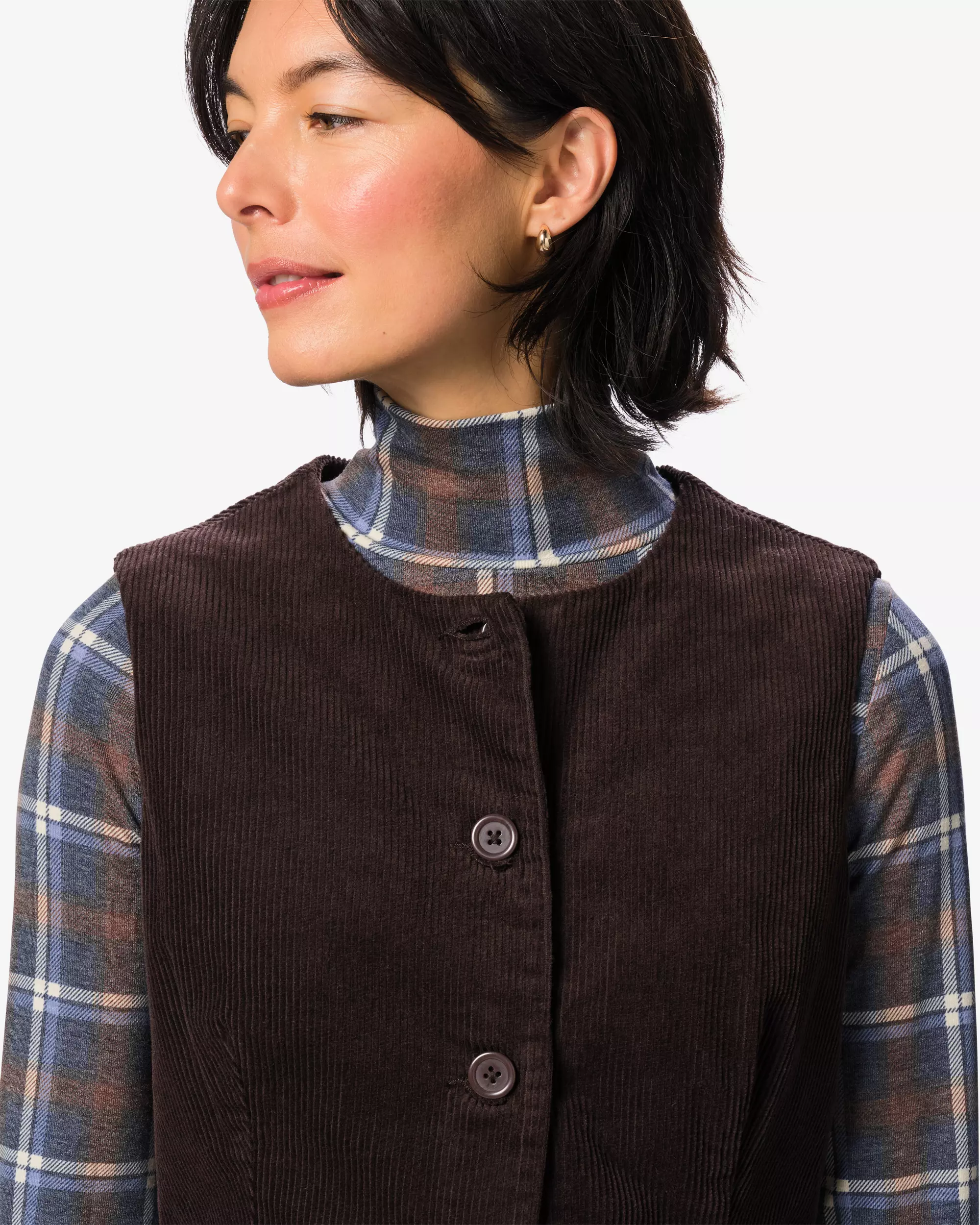 damesgilet rib