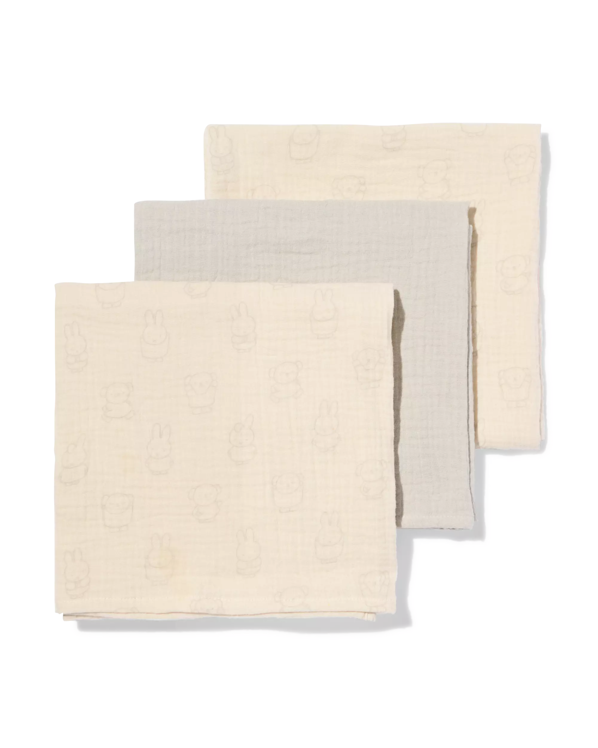 nijntje hydrofieldoeken 60x60cm - 3 stuks