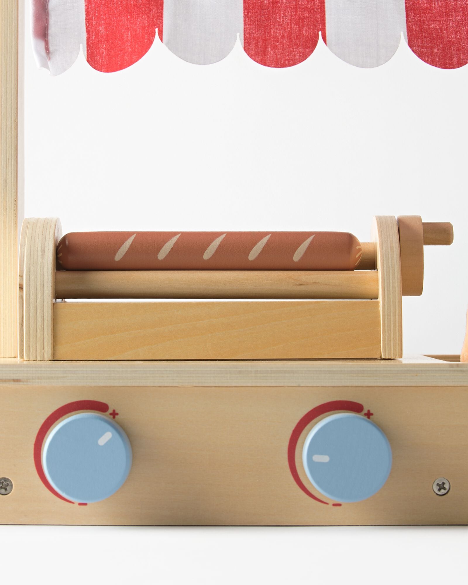 hotdogset 30.2x33.6cm hout - 15100423 - HEMA