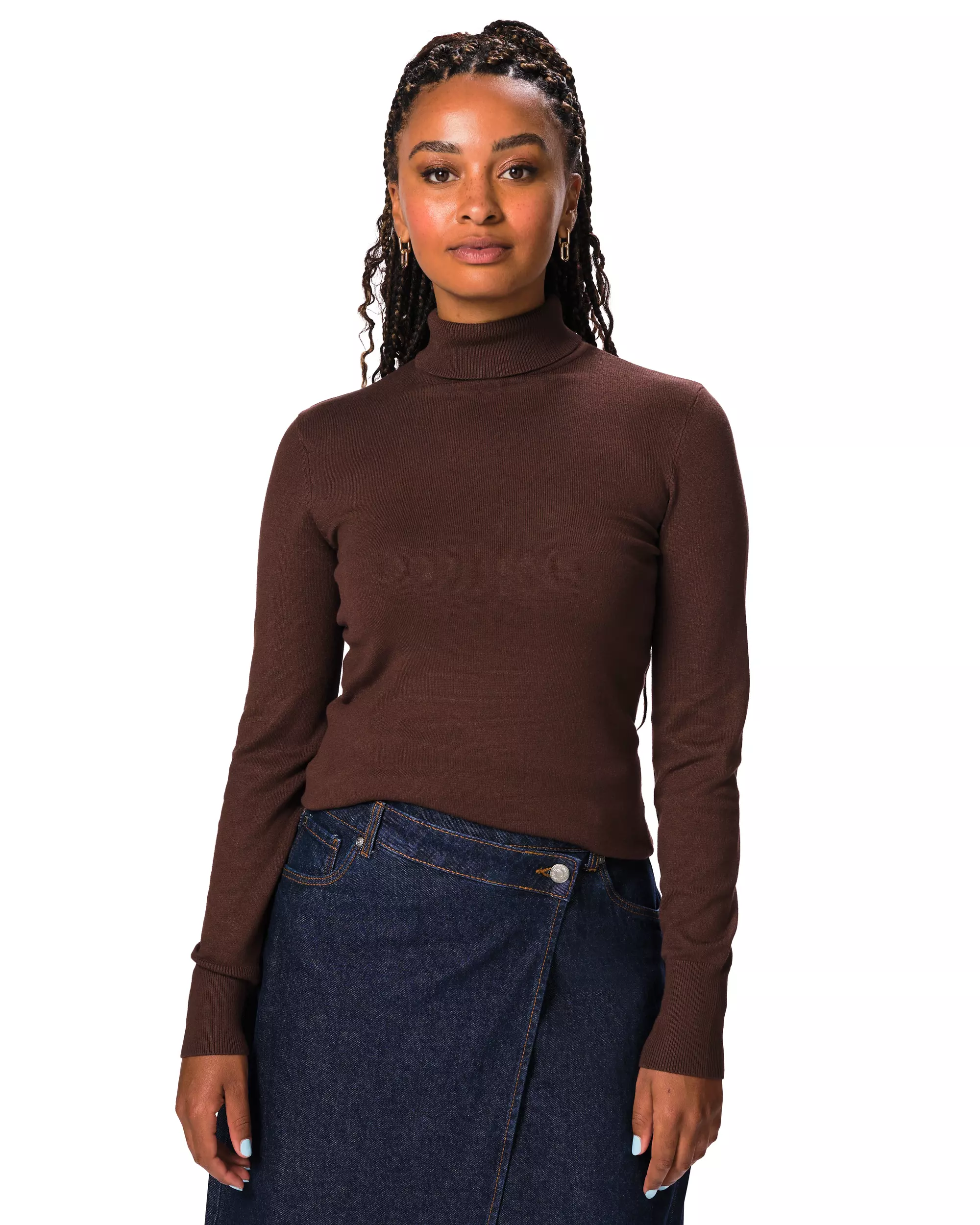 pull col roulé Lois femme