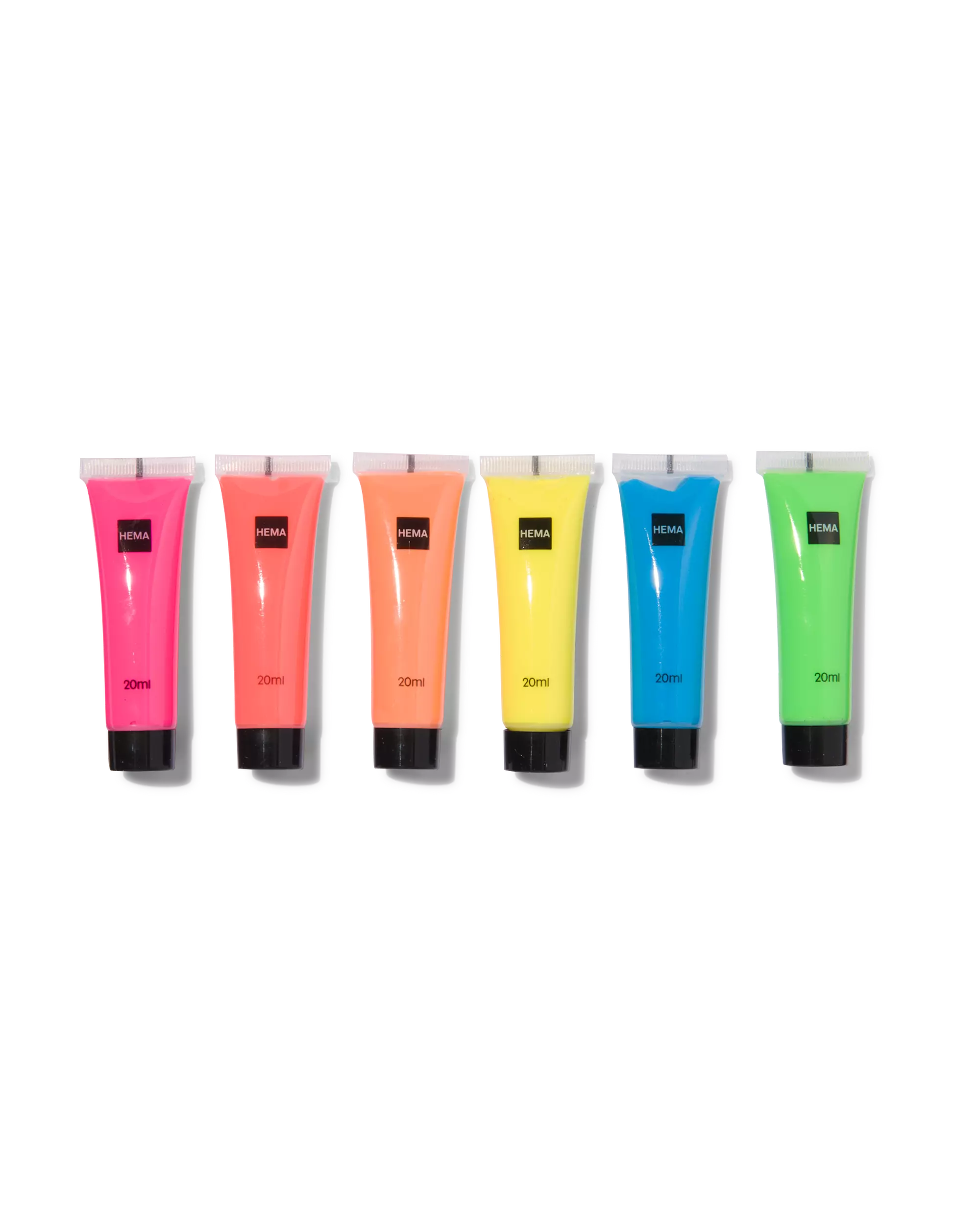 peinture acrylique fluo 6 x 20 ml
