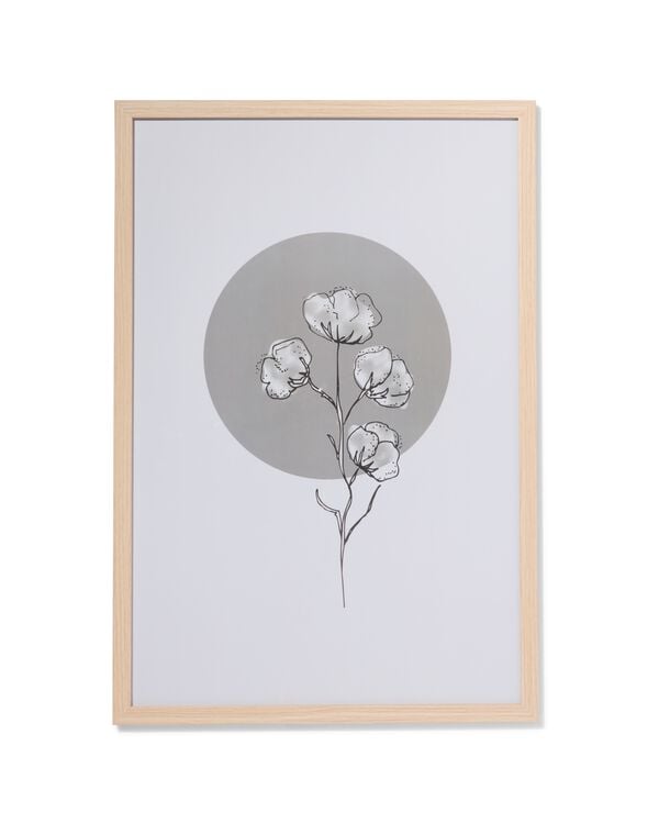fotolijst 40x60cm naturel hout 40 x 60 - 13621055L40X60 - HEMA