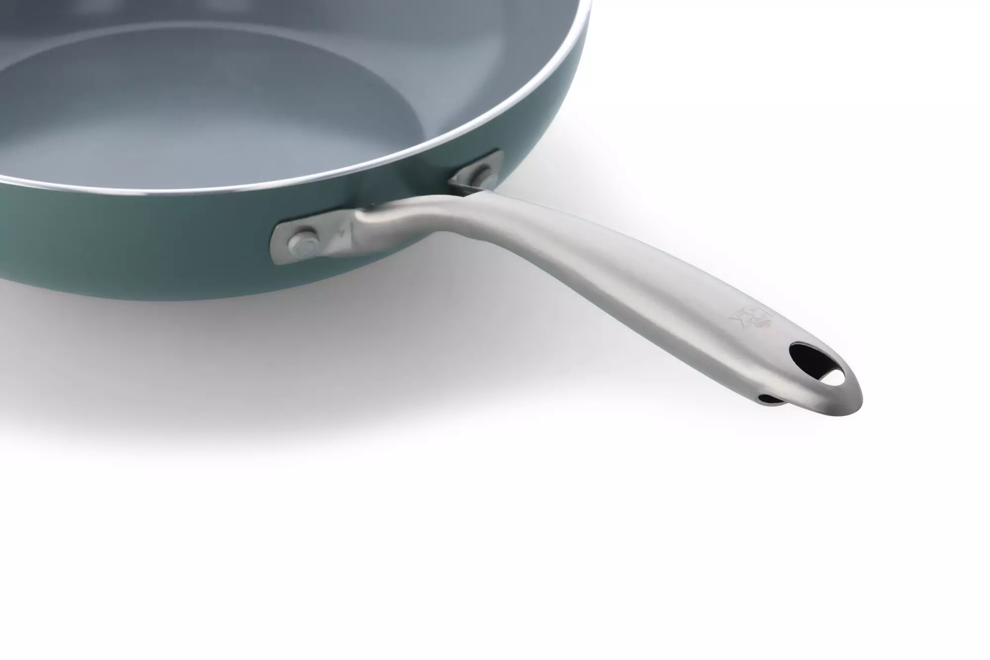 BK-Wokpfanne, Ø 28 cm, Keramik, PFAS-frei, Grün