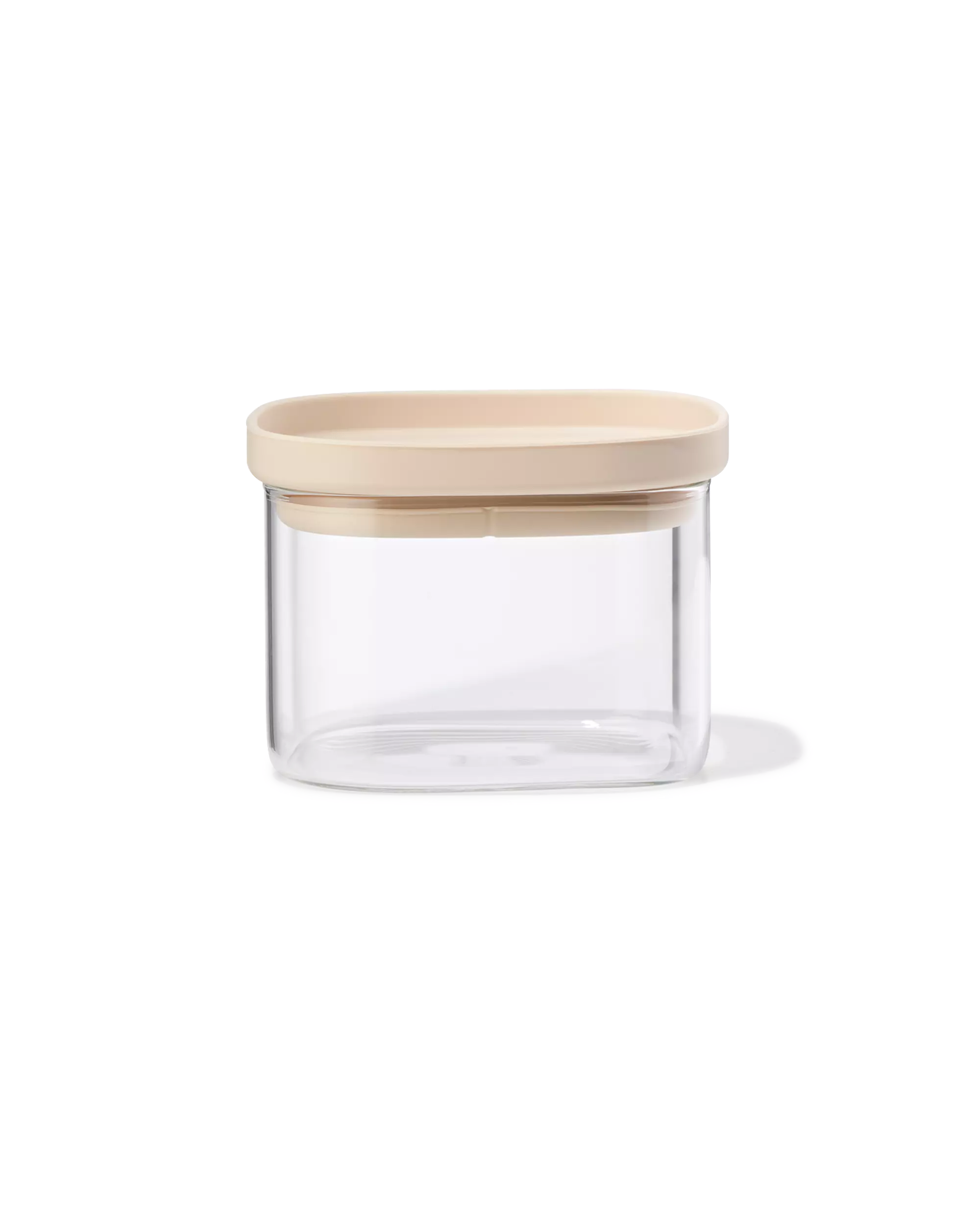 voorraad bus 470ml glas met deksel
