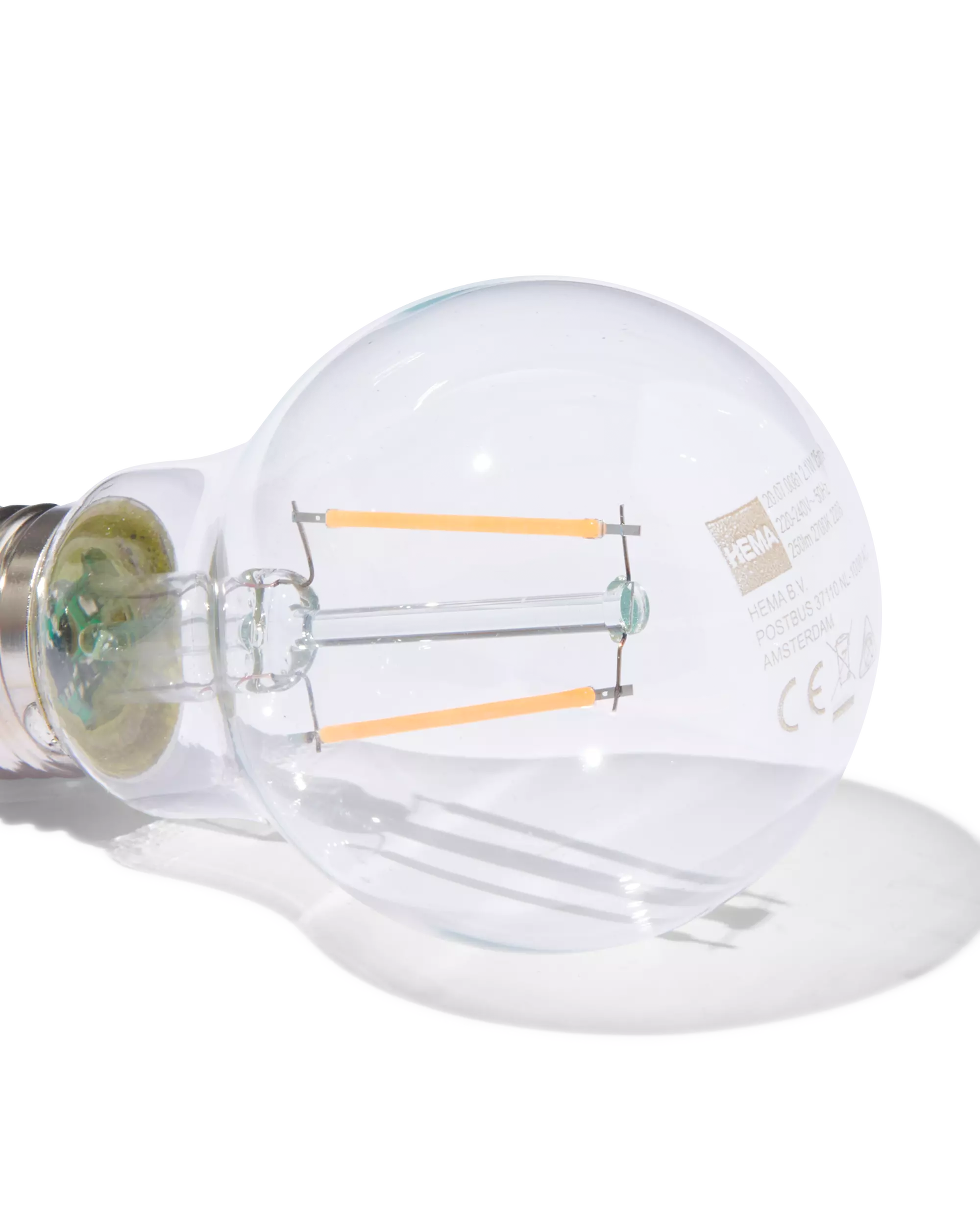 ampoule led poire clear E27 1,5W 250lm