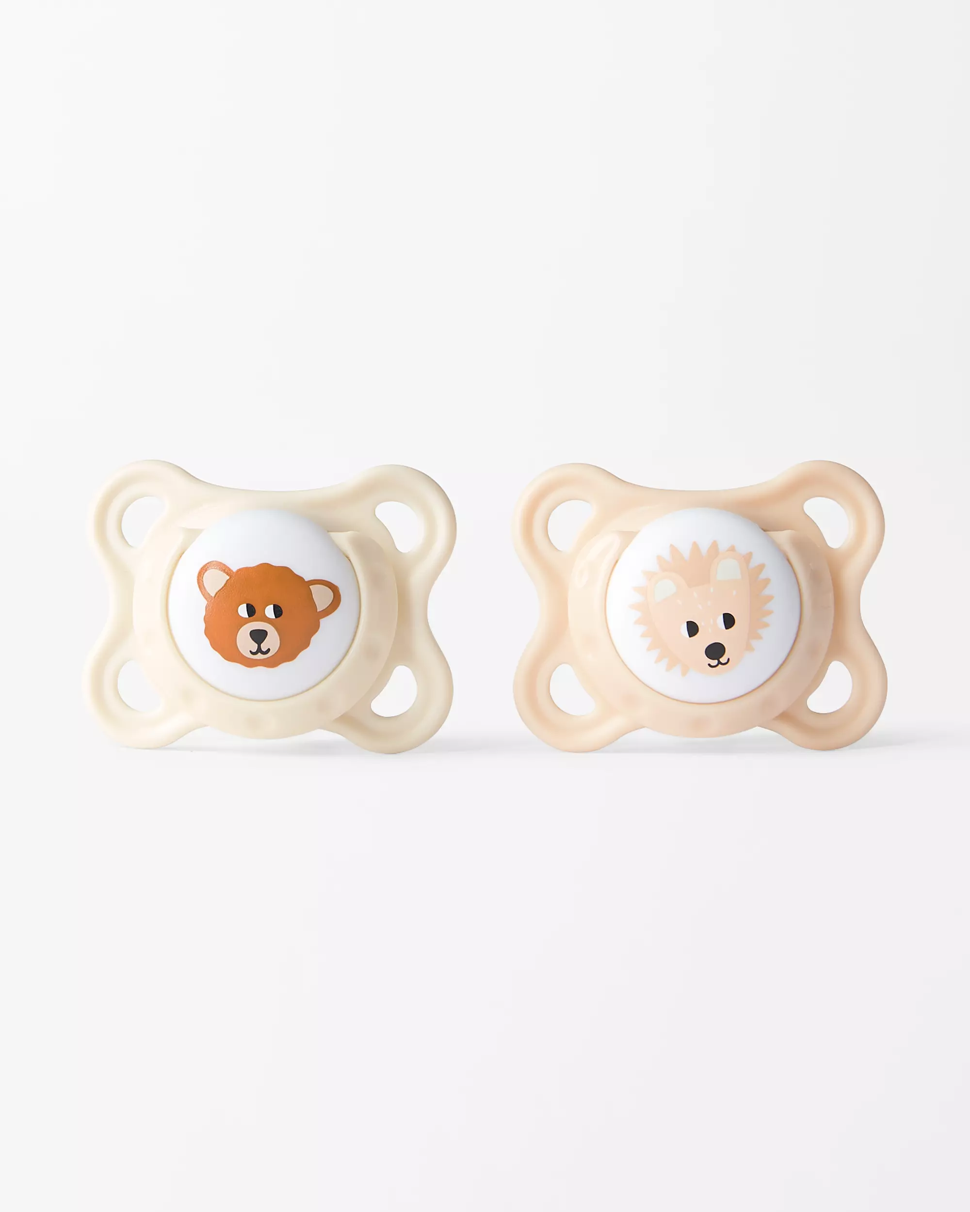 tétines 6+ mois animaux - 2 pièces