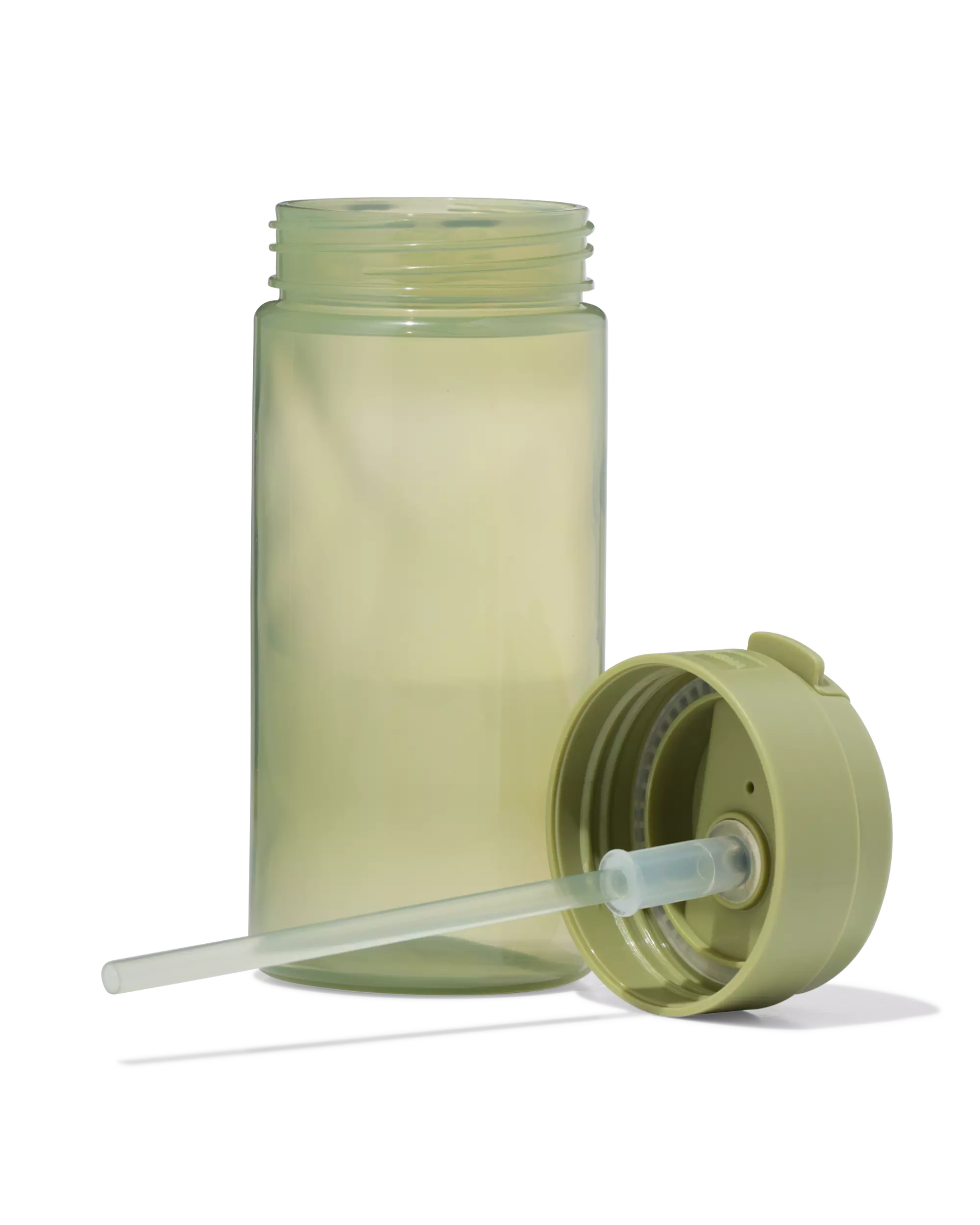 gobelet avec paille 300 ml vert
