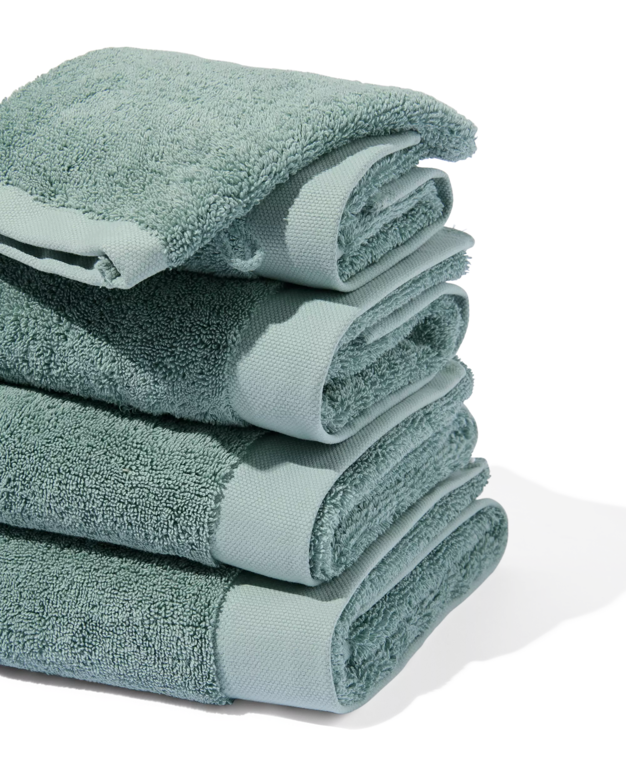 serviette de bain 60x110 qualité hôtelière extra douce bleu vert