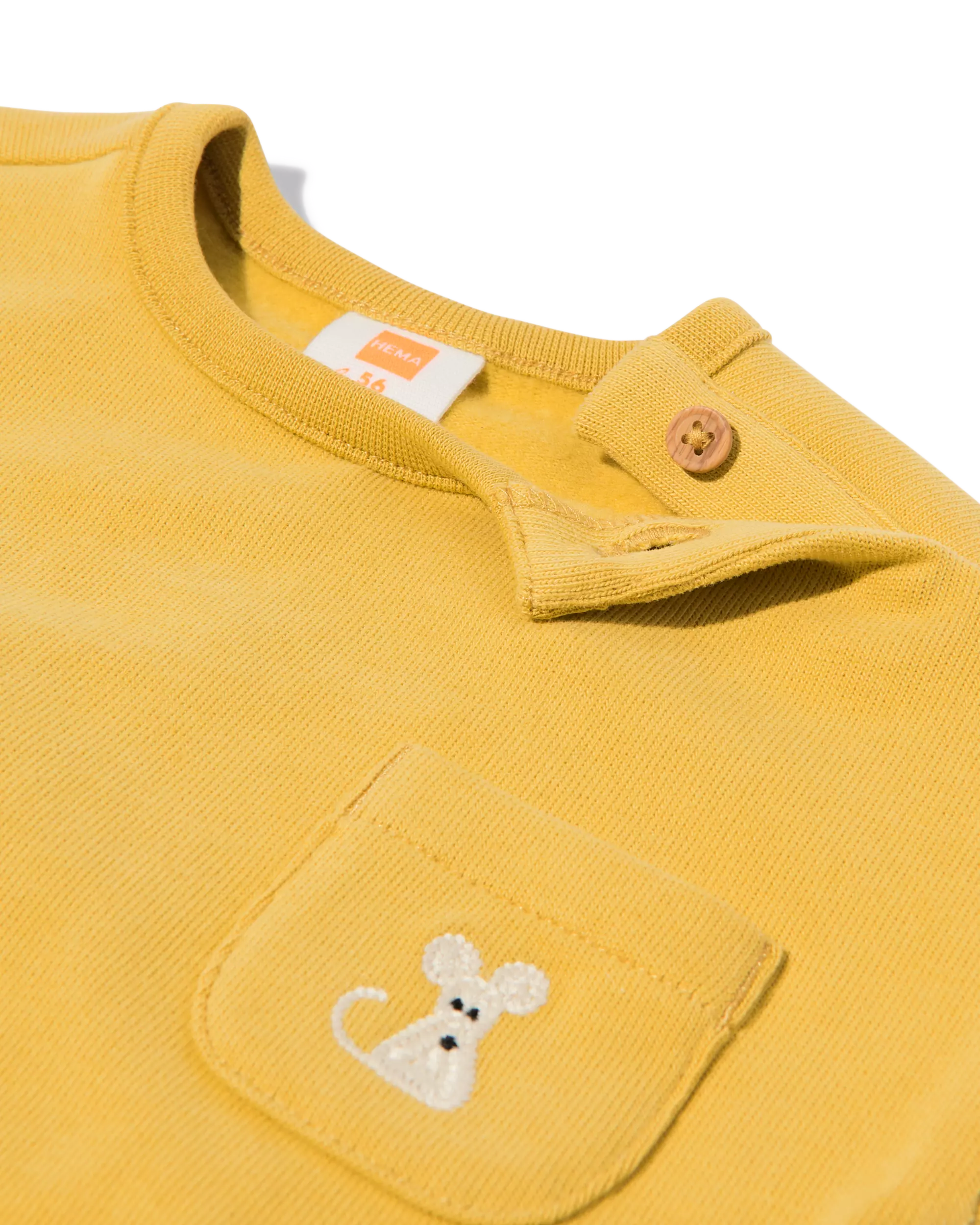 babytrui sweatstof muizen