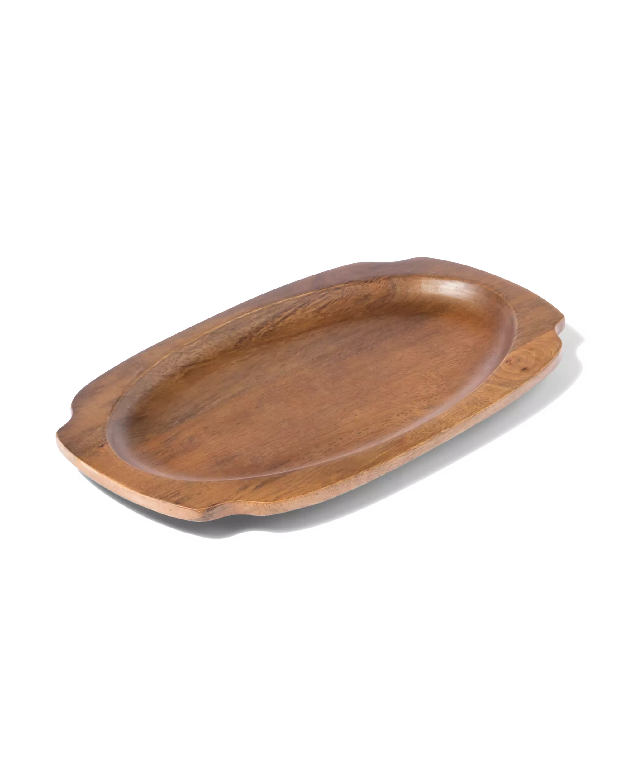 plat 28 x 17 x 2 cm bois de manguier