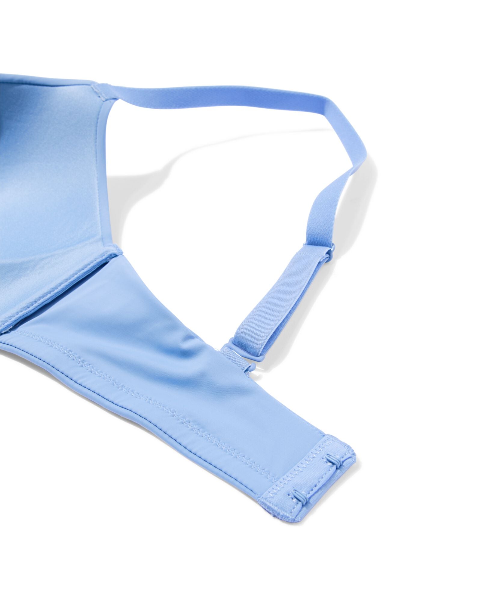 soutien-gorge pr&eacute;form&eacute; sans armatures micro bleu - 21805740BLUE - HEMA