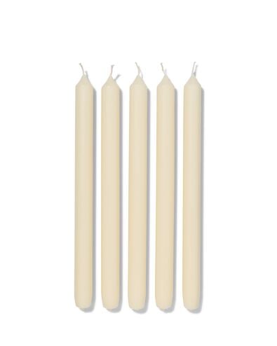 12 bougies longues &Oslash;2.2x29 ivoire ivoire 2,2 x 29 - 13503051 - HEMA