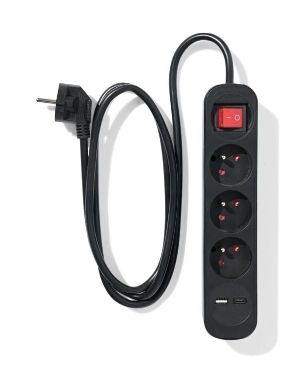 multiprise 3 prises - 81000038 - HEMA