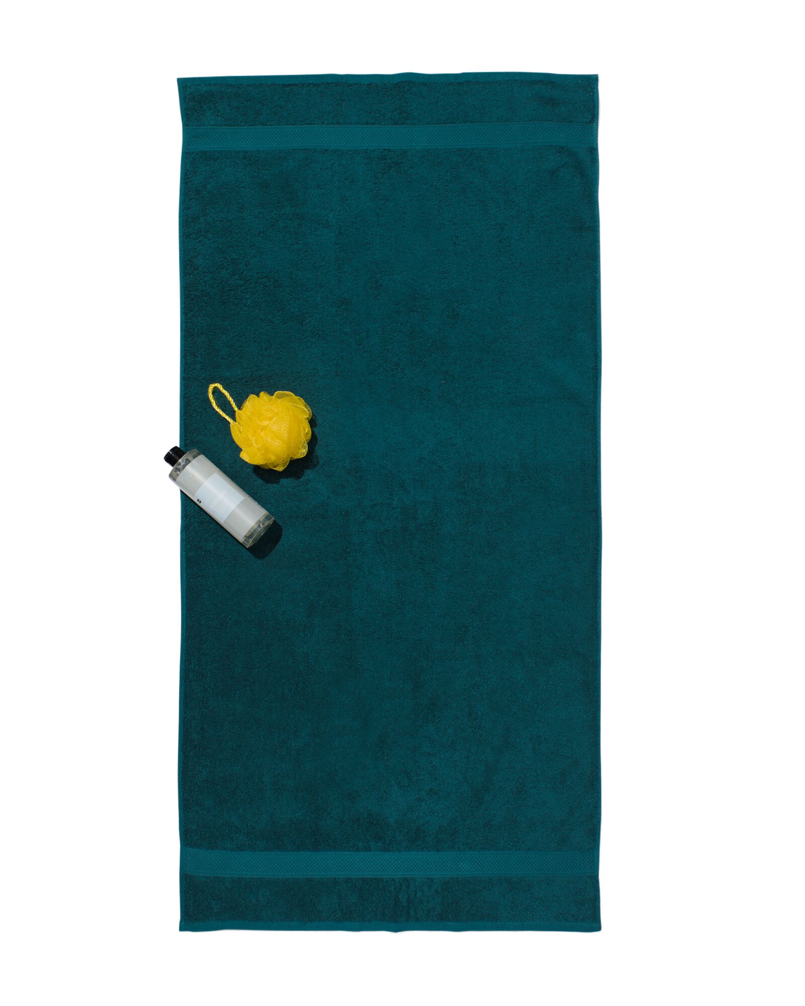 serviette de bain - 70x140 cm - qualit&eacute; &eacute;paisse - vert fonc&eacute; vert fonc&eacute; serviette 70 x 140 - 5220015 - HEMA