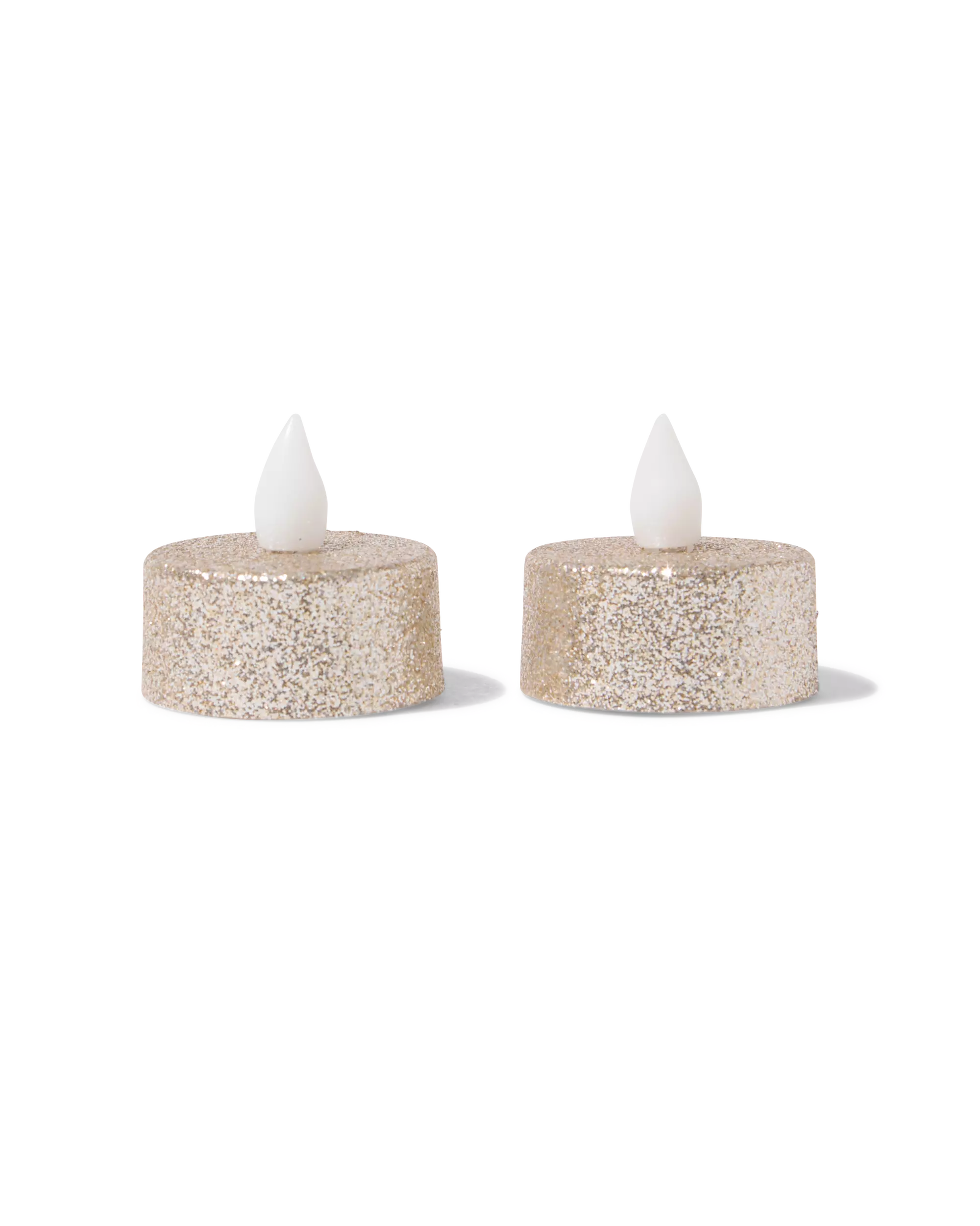 bougies chauffe-plat led or