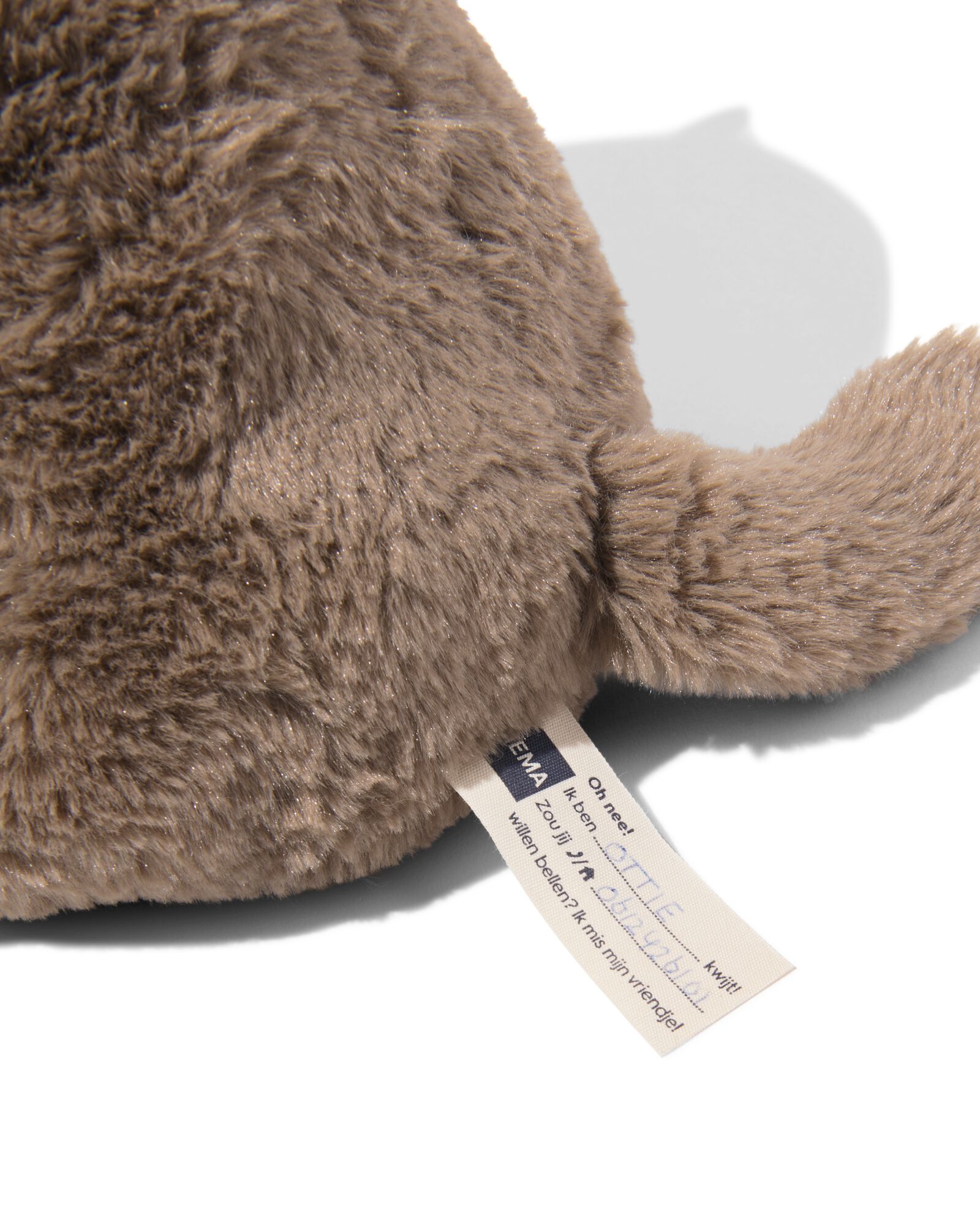 loutre en peluche avec b&eacute;b&eacute; 30cm - 15130465 - HEMA