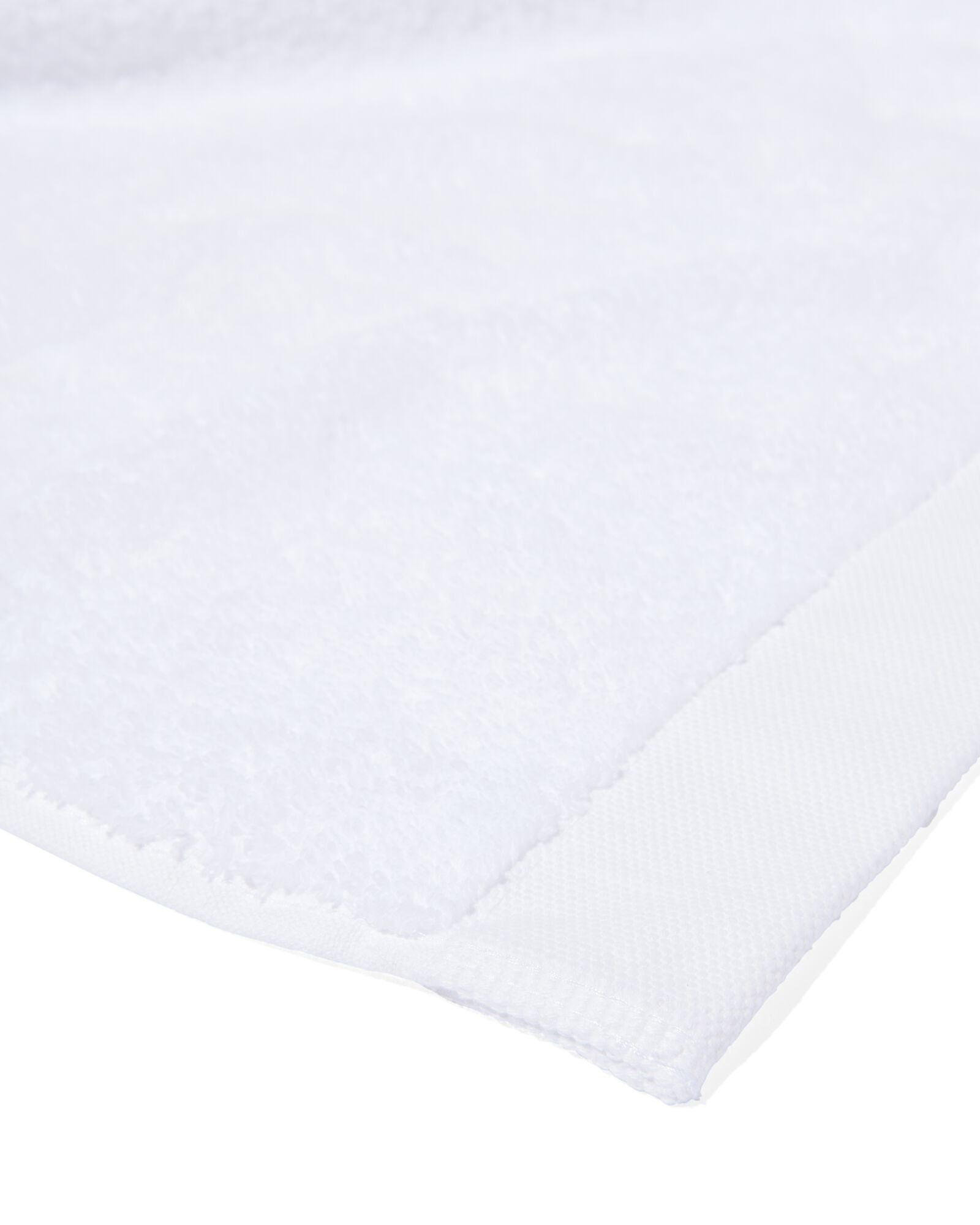 serviette de bain-50x100 cm-h&ocirc;tel extra doux-blanc uni blanc serviette 50 x 100 - 5240070 - HEMA