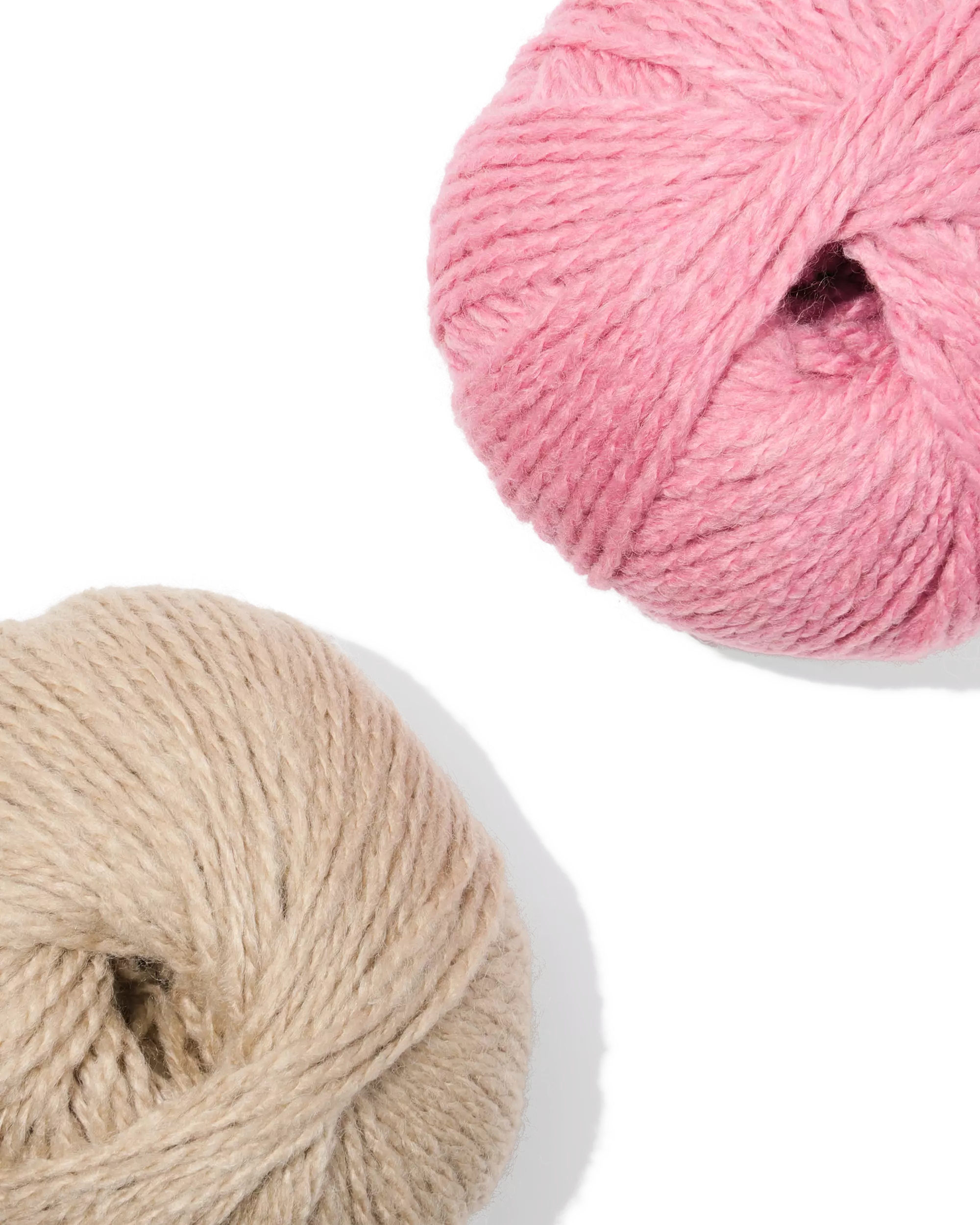 fil de laine acrylique 100 g 165 m beige