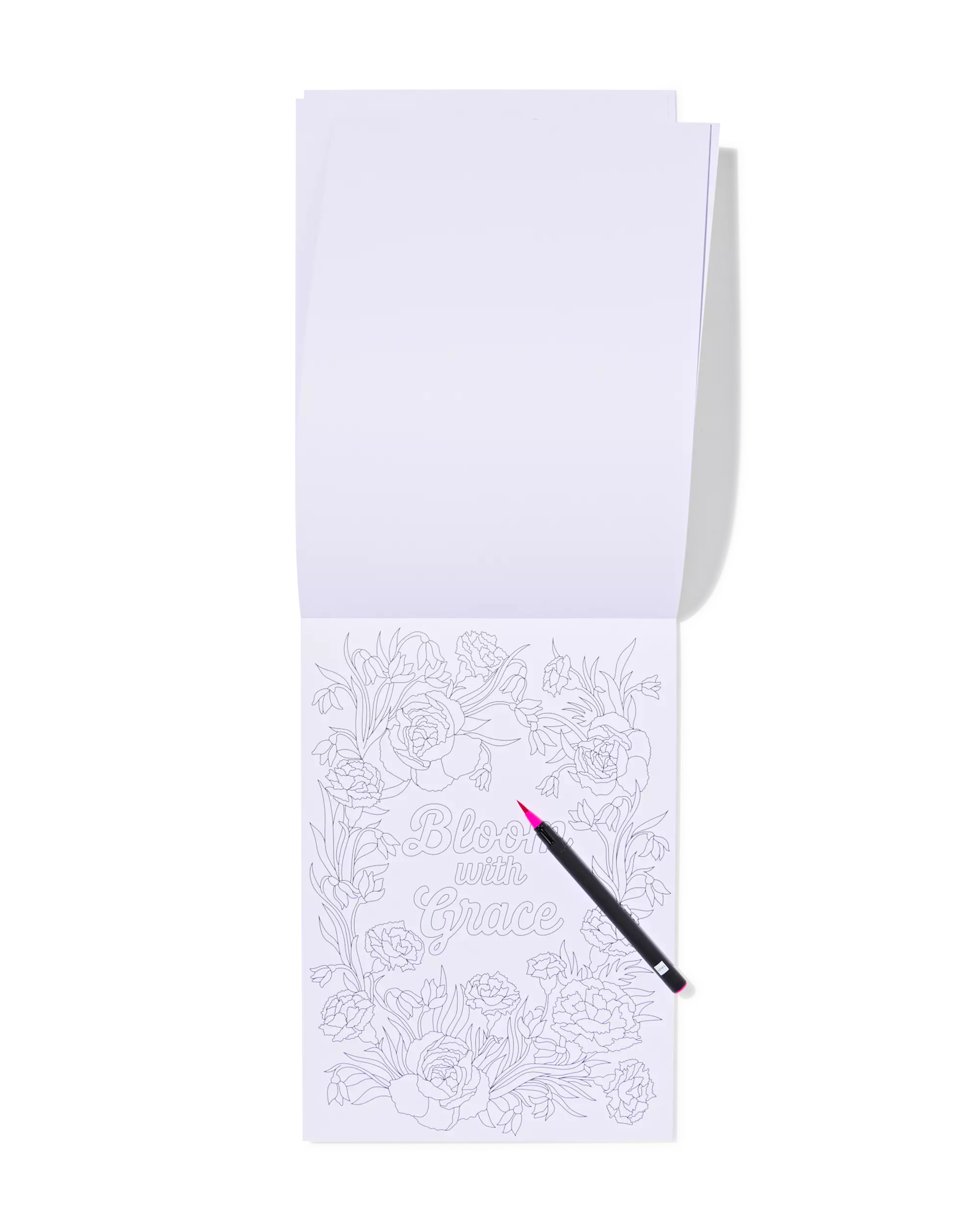 Livre de coloriage A4 de citations sur la nature 