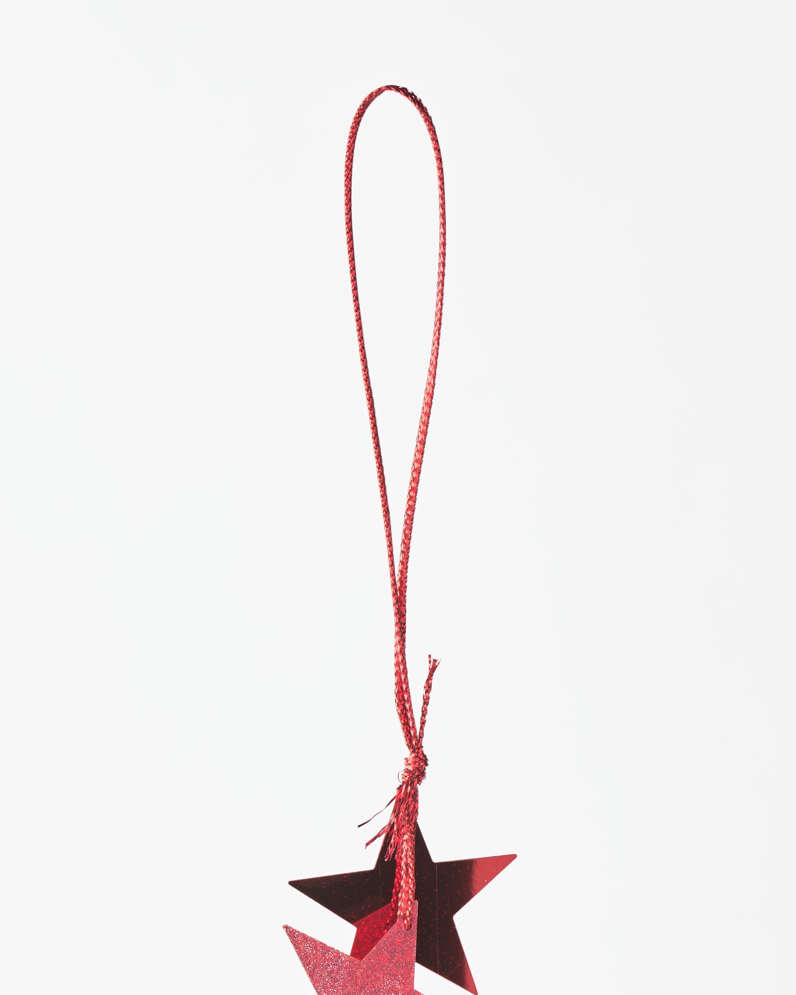 Weihnachtsgirlande 2 m Sterne Rot - 25100306 - HEMA
