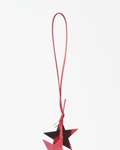 Weihnachtsgirlande 2 m Sterne Rot - 25100306 - HEMA