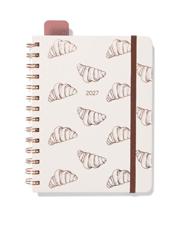 agenda 2027 20,2 x 15 cm croissant - 14503112 - HEMA