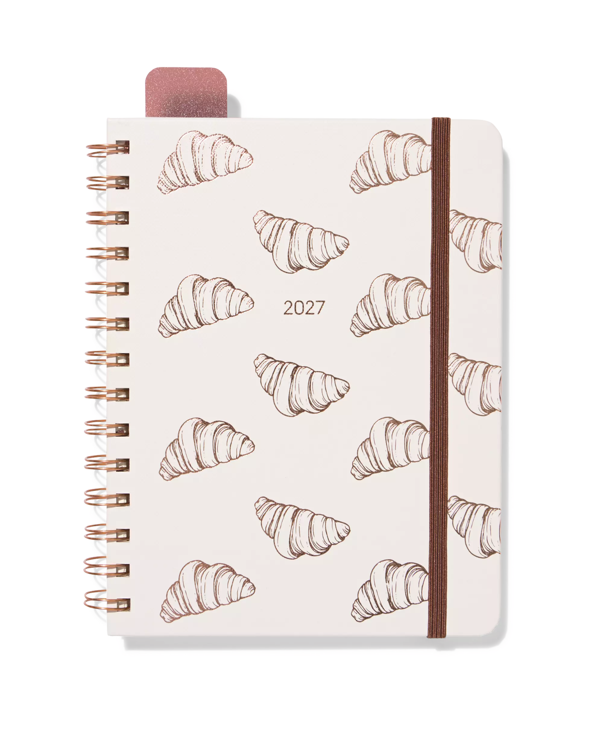 agenda 2027 20.2x15cm croissant