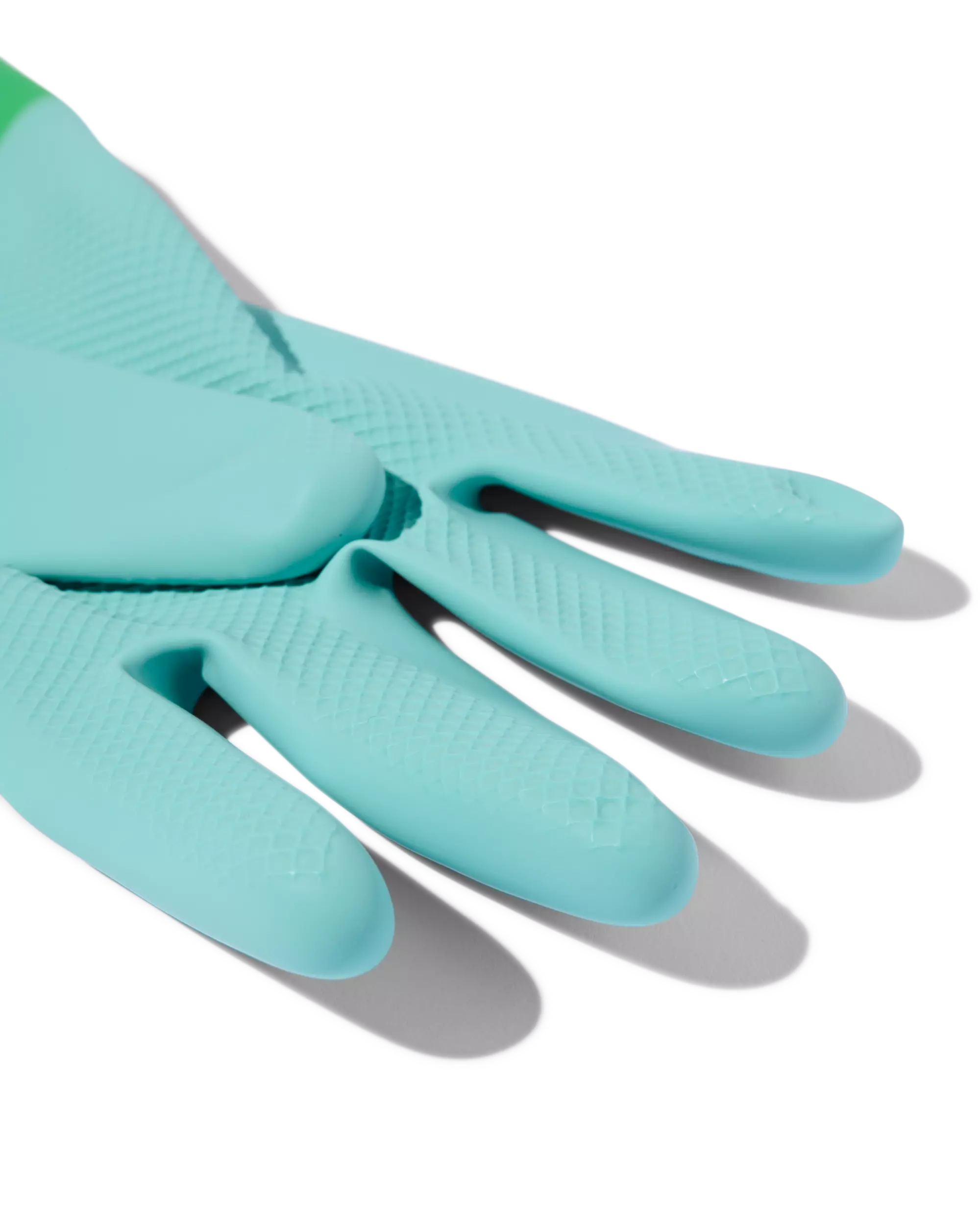 gants de ménage en latex bleus L (8-8,5)