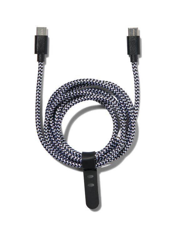 c&acirc;ble chargeur USB-C/USB-C 2.0 1.5m - 39630176 - HEMA
