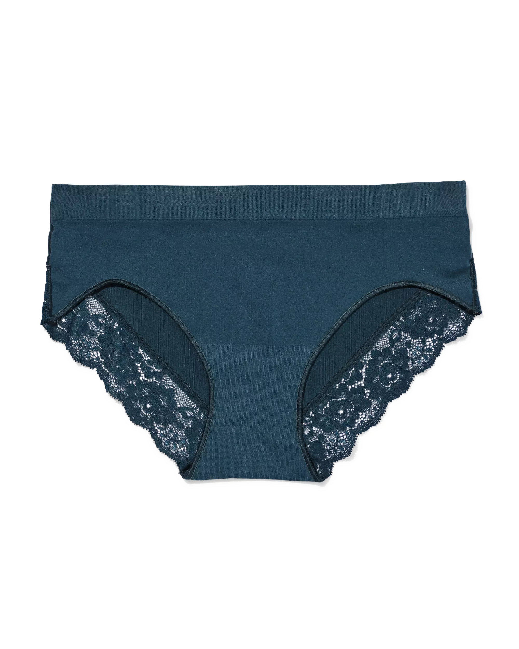 Damen-Hipster, nahtlos, aus Mikrofaser mit Spitze