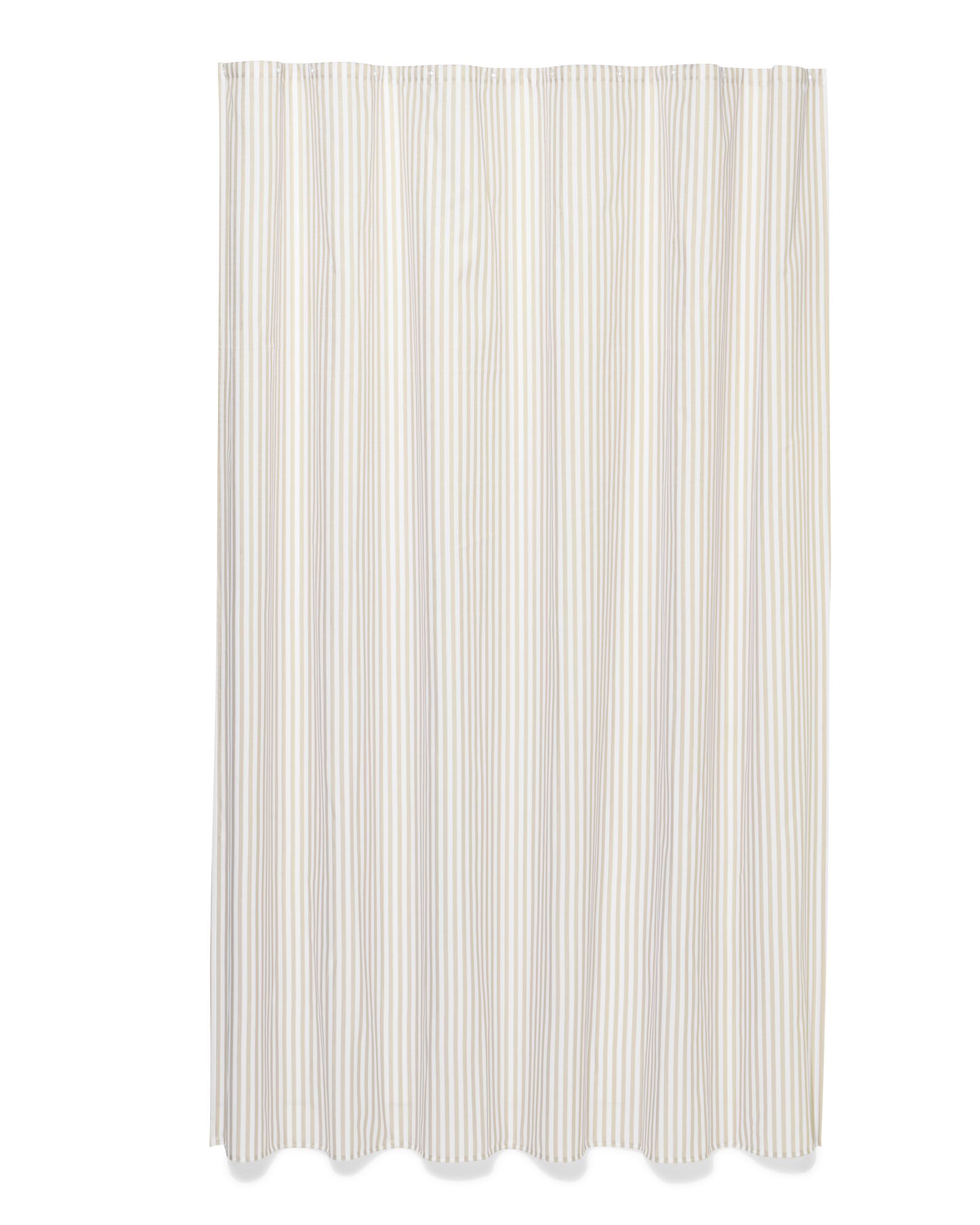 douchegordijn 180x200cm beige - 80330056 - HEMA
