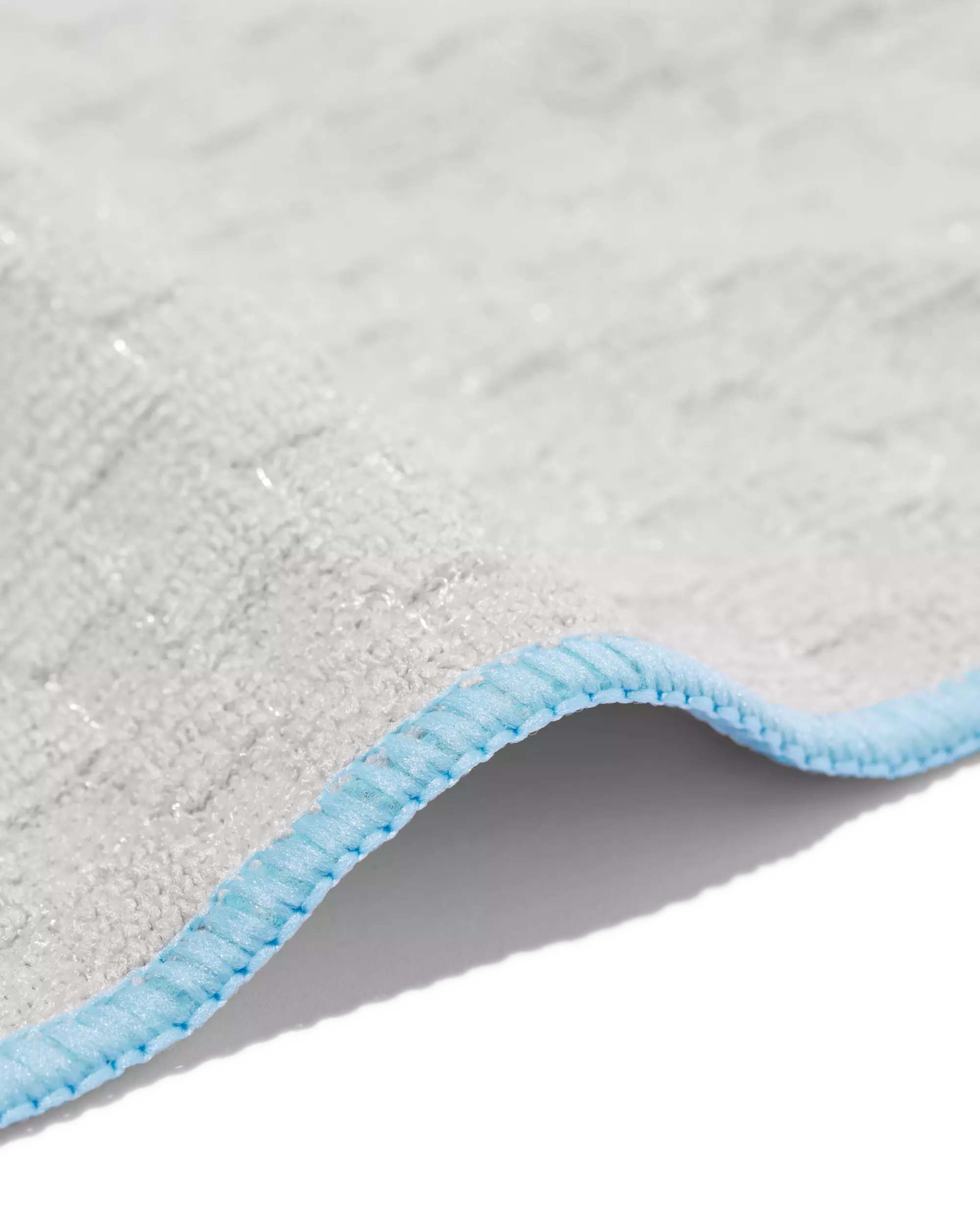 2 chiffons en microfibre texturés 35x35 gris beige/noir
